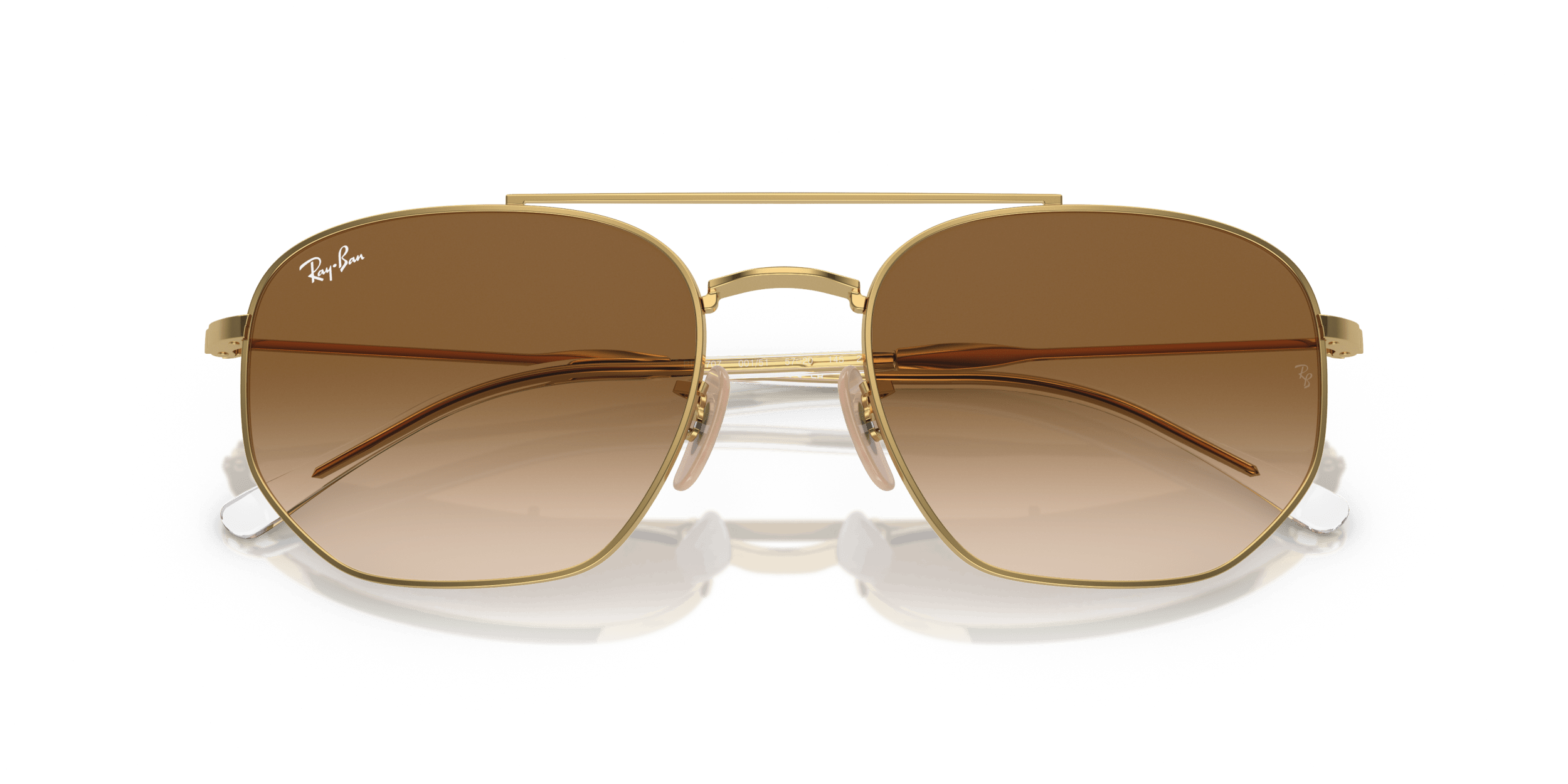 RB3707 RAY-BAN Gold/Brown L