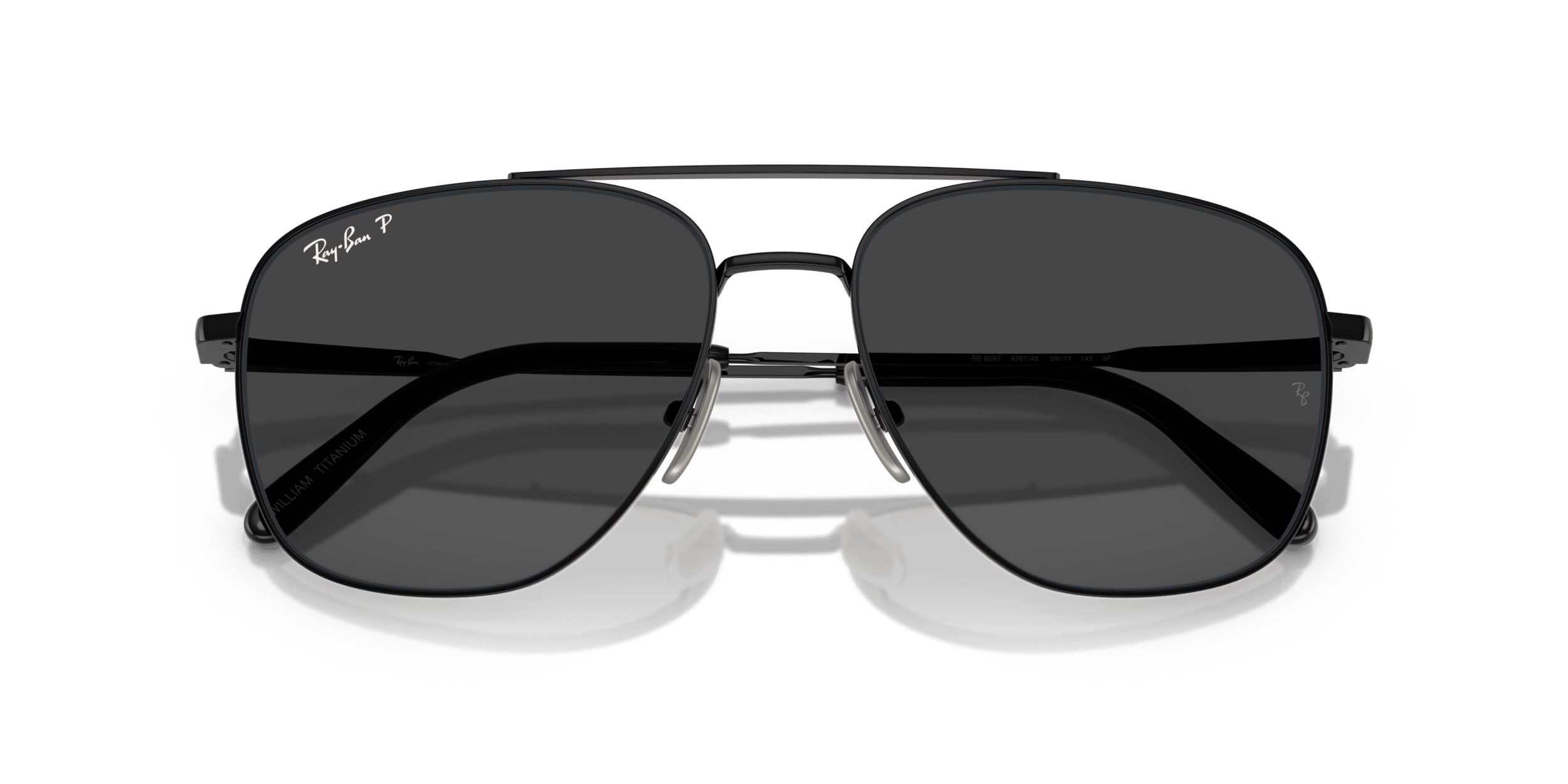 William RAY-BAN Black/Black XL