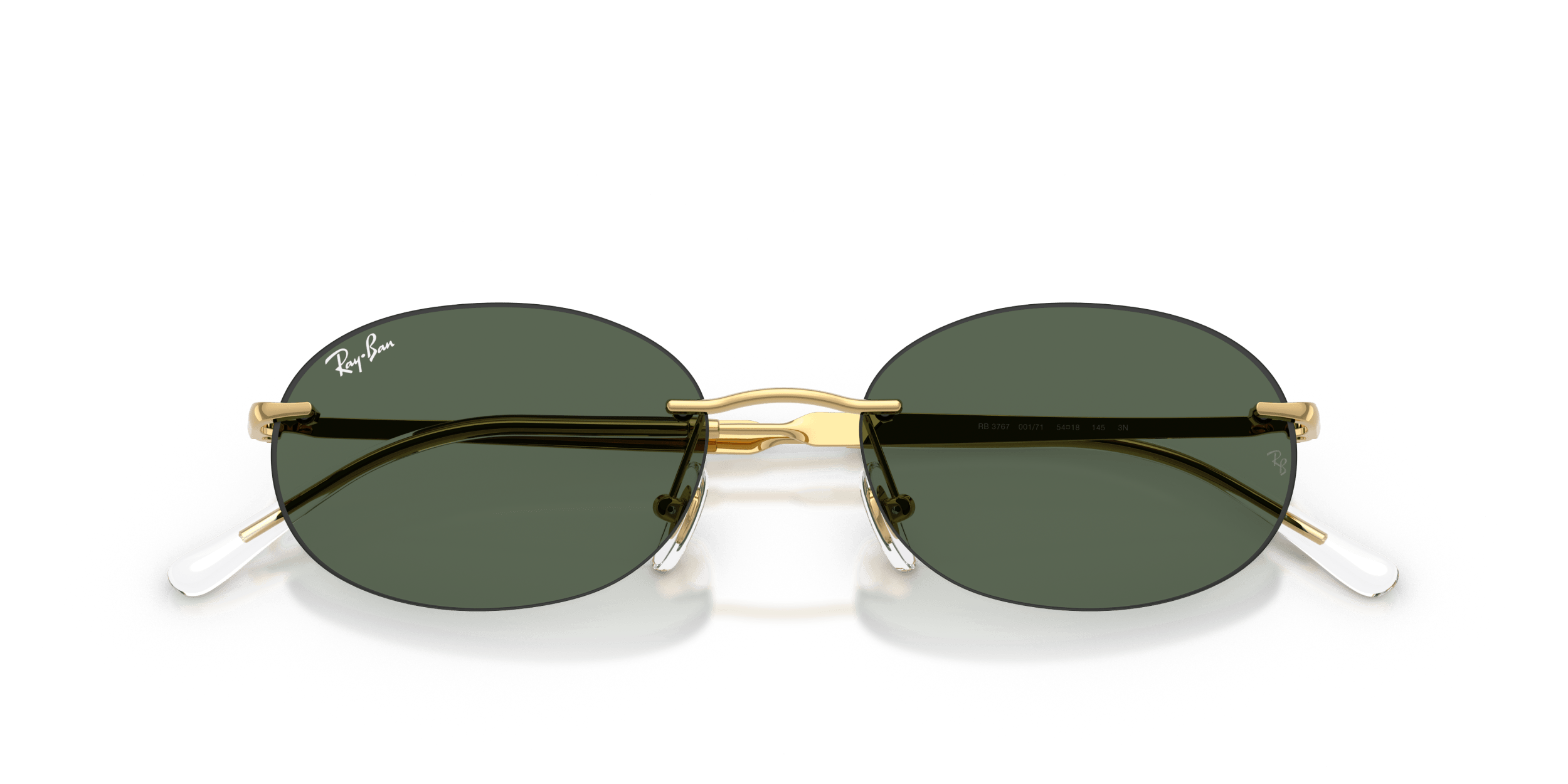 RB3767 RAY-BAN Gold/Green S
