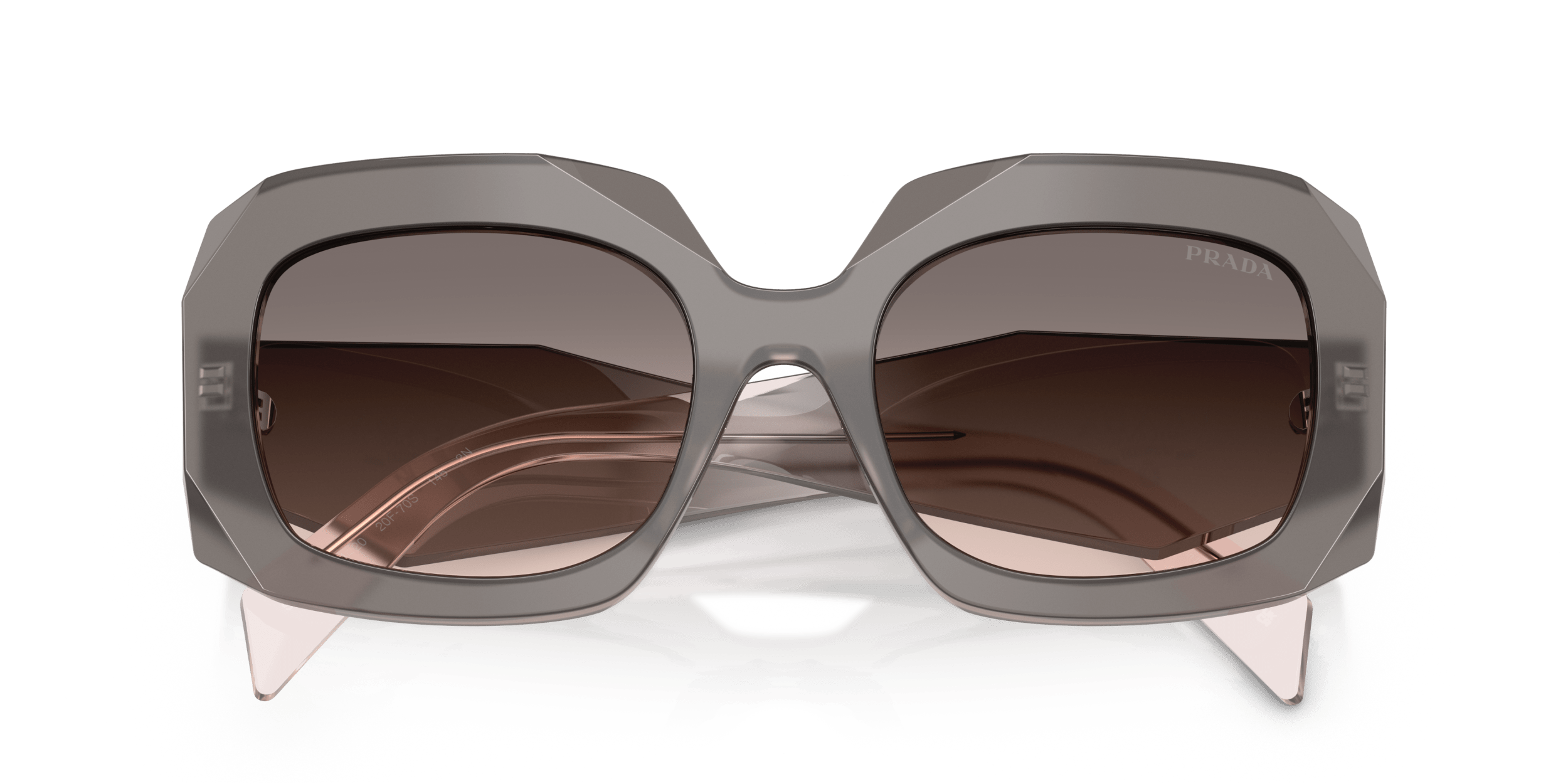 PR B23S PRADA Grey/Pink M