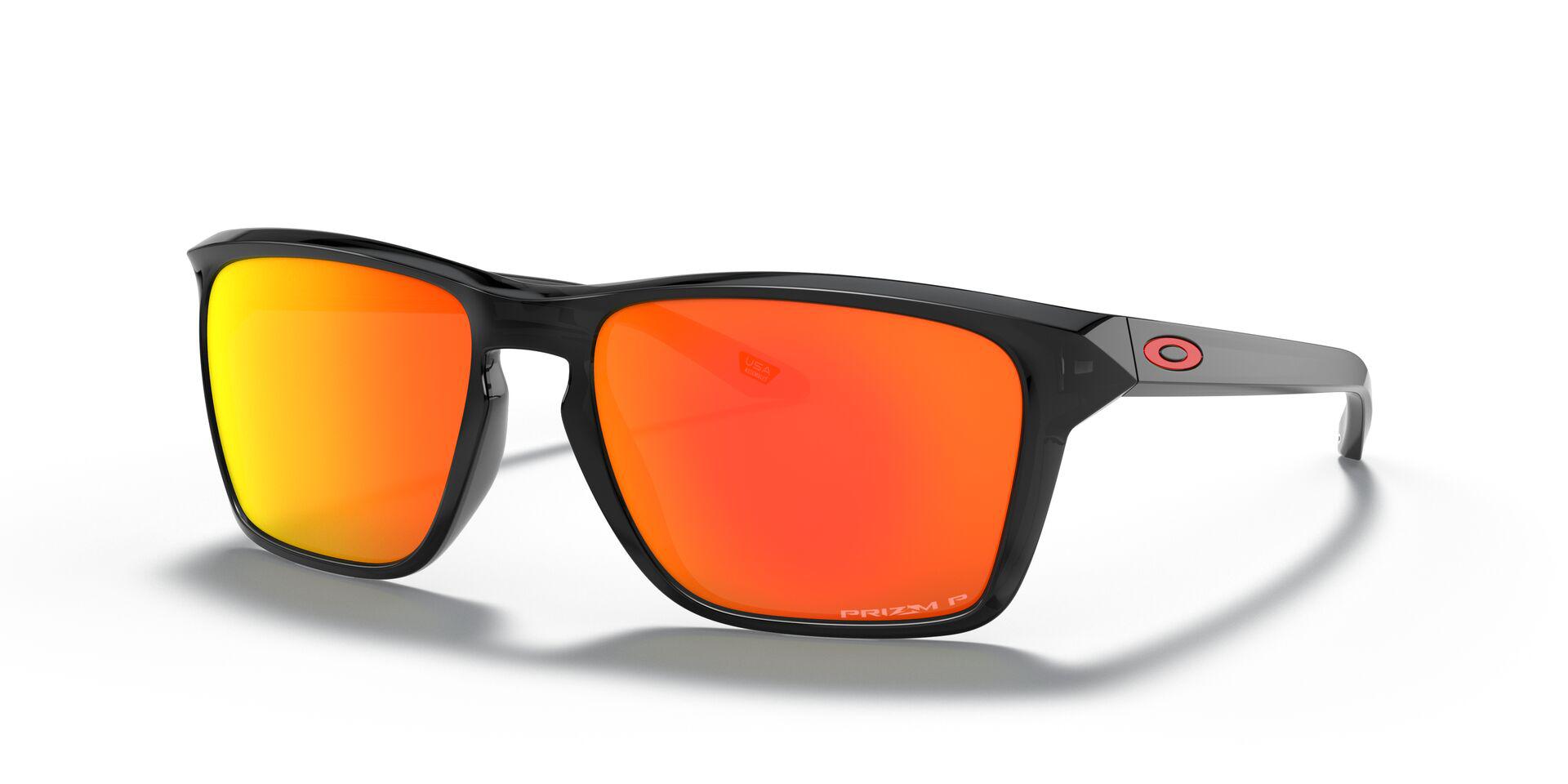 OO9448 Black/Prizm Ruby Polarized XL