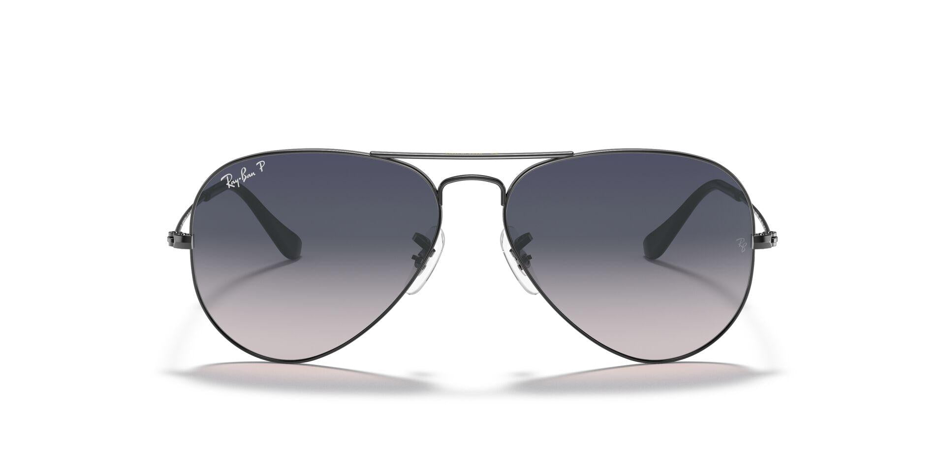 RB3025 Silver/Blue/Grey/Polarized XXL