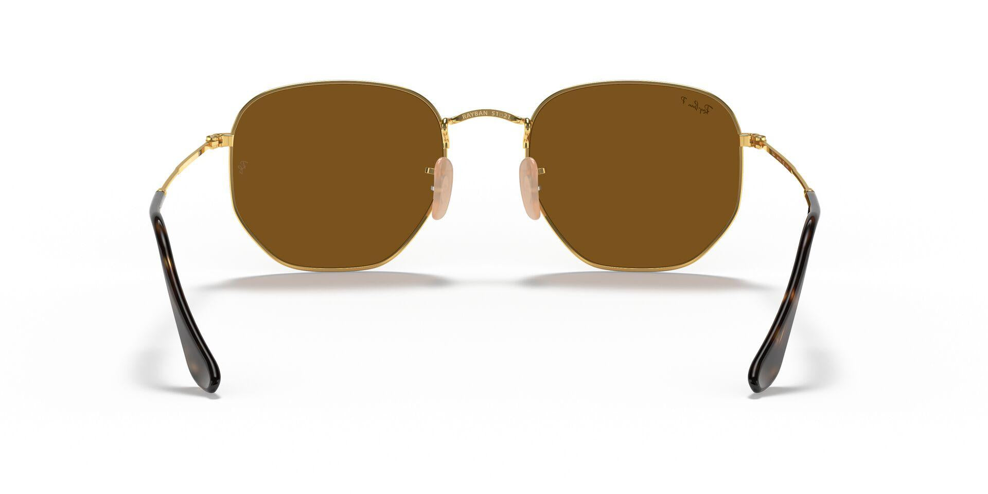 RB3548N Gold/B-15 Brown/Polarized M