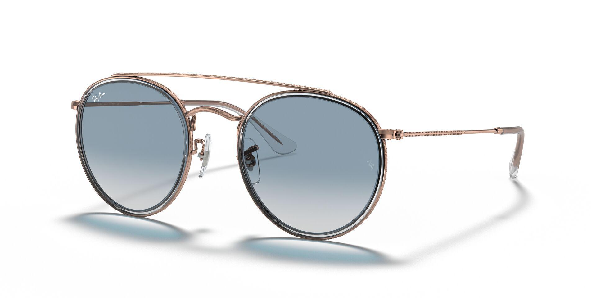 RB3647N Copper/Light Blue Gradient M