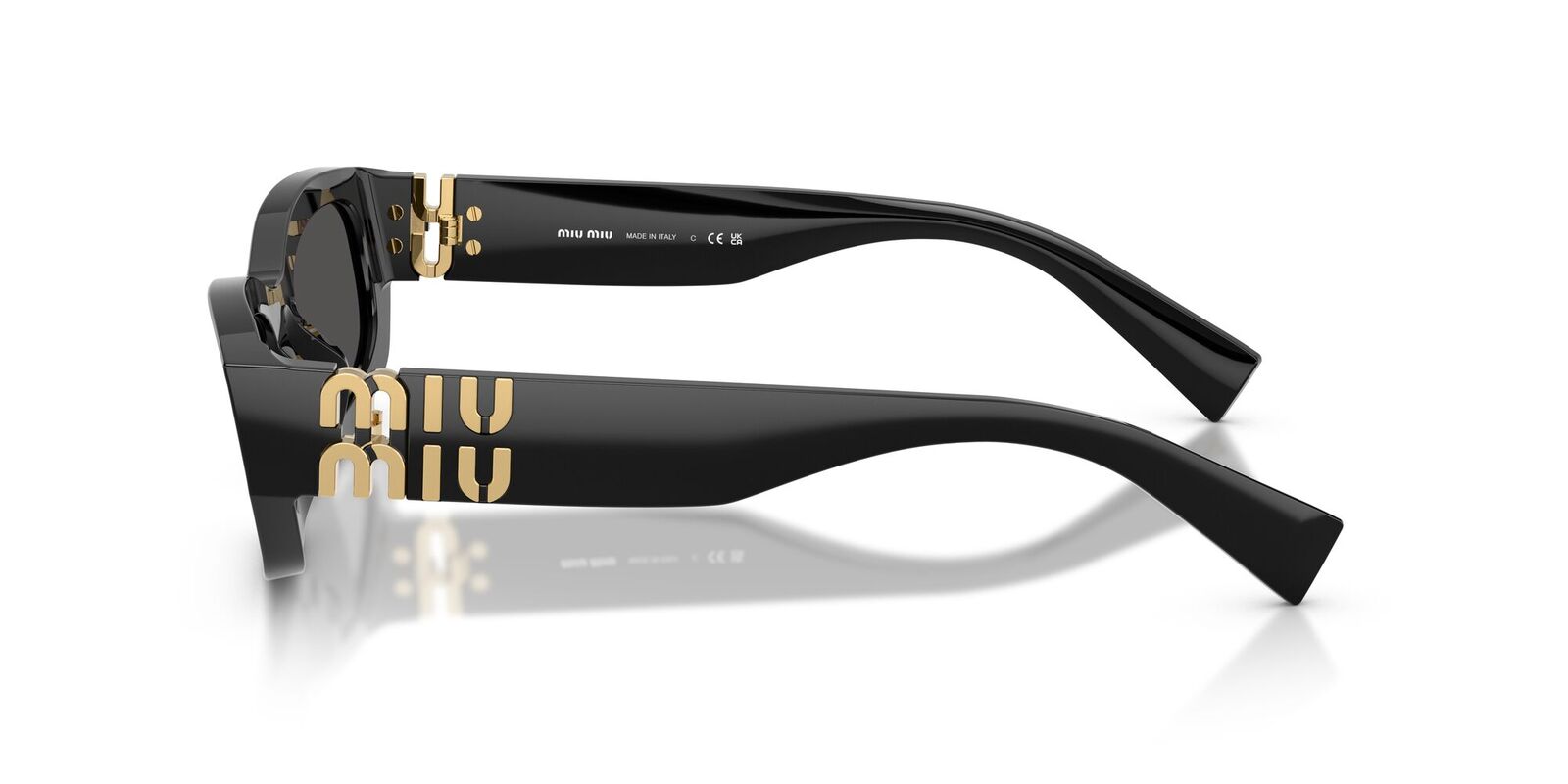 MUB04S Miu Miu Black/Dark Grey L