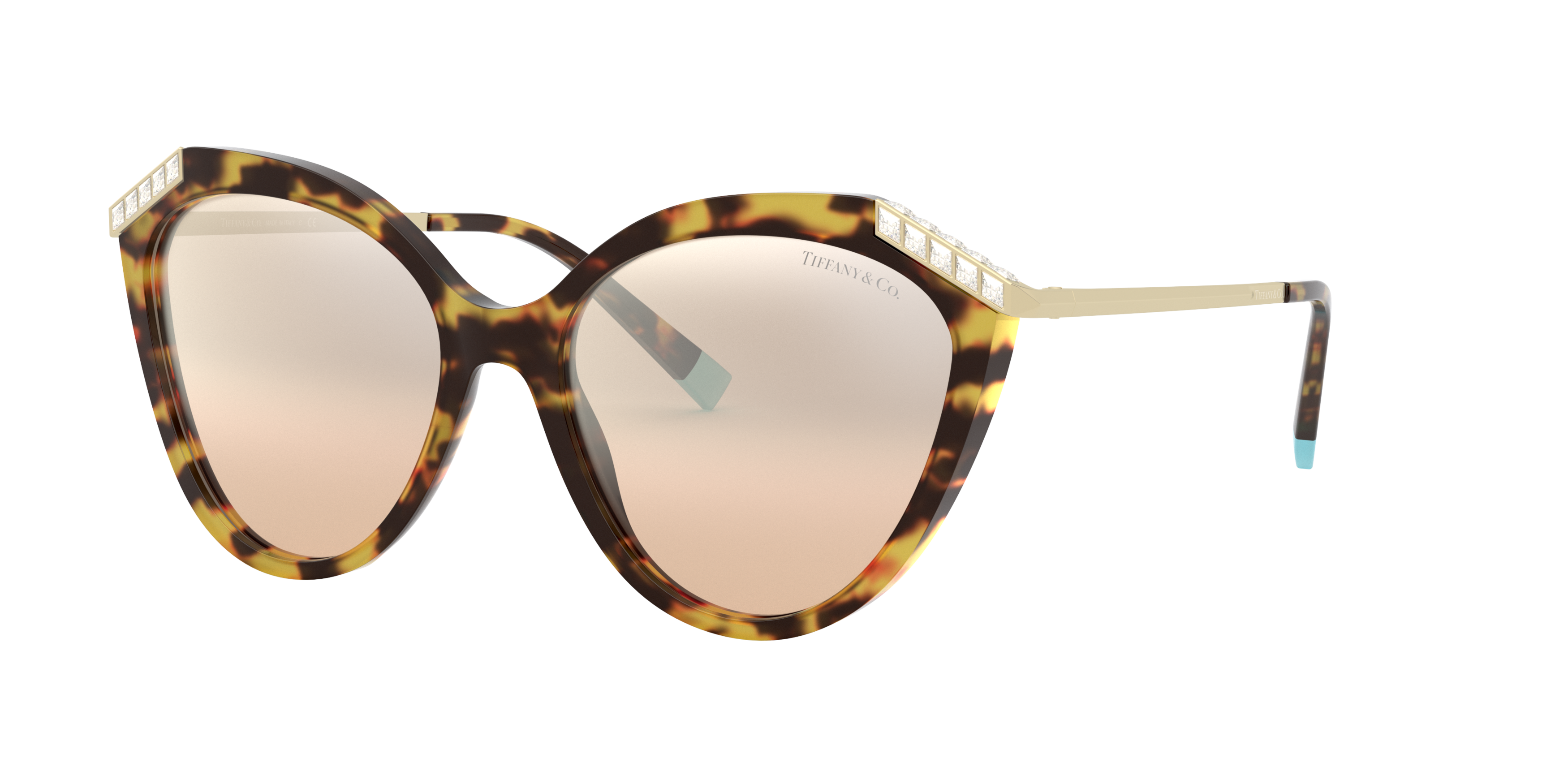 TF4173B Gold/Brown Gradient Silver Mirror