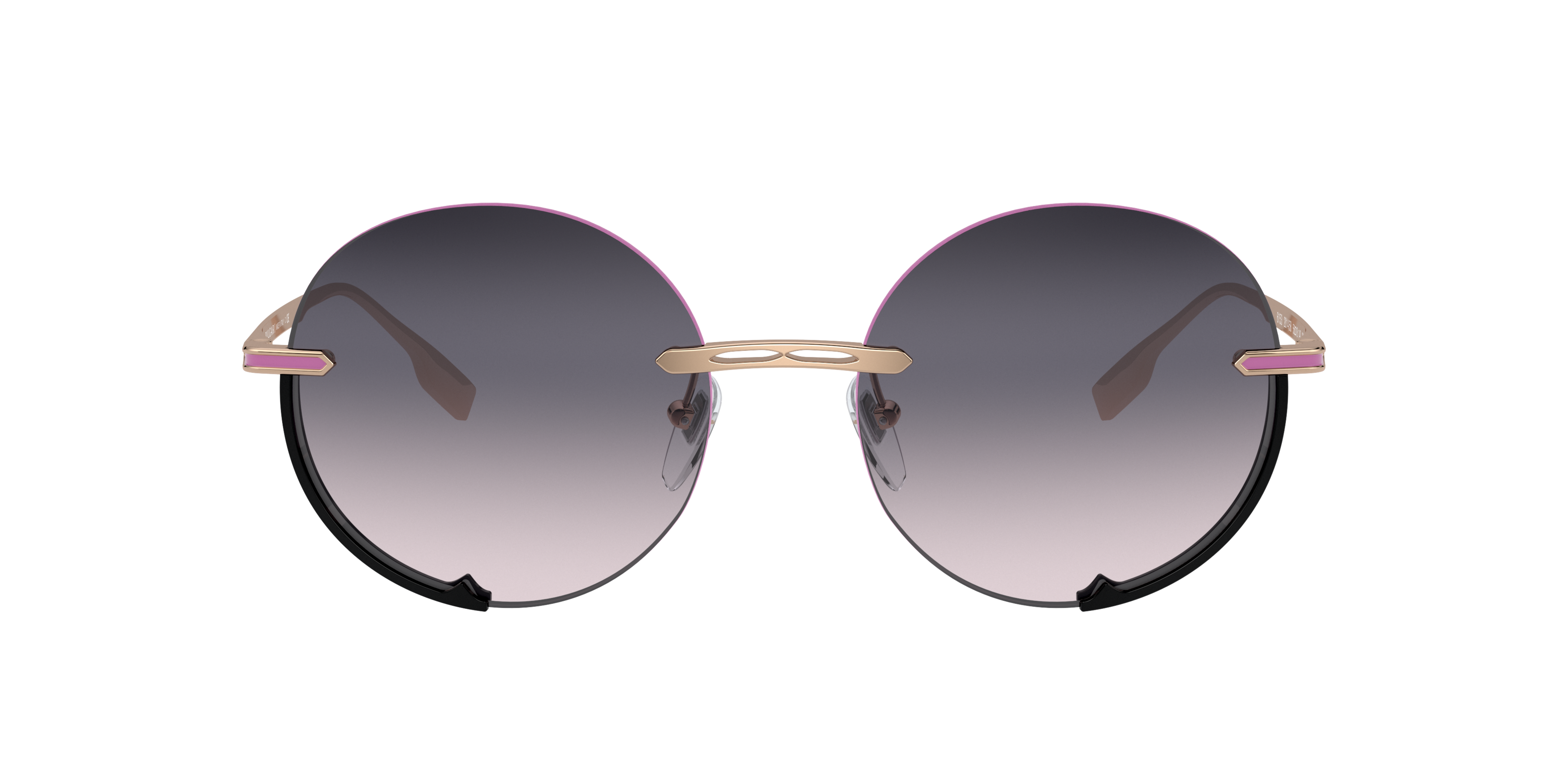 BV6153 BVLGARI Pink On Violet Mirror Silver