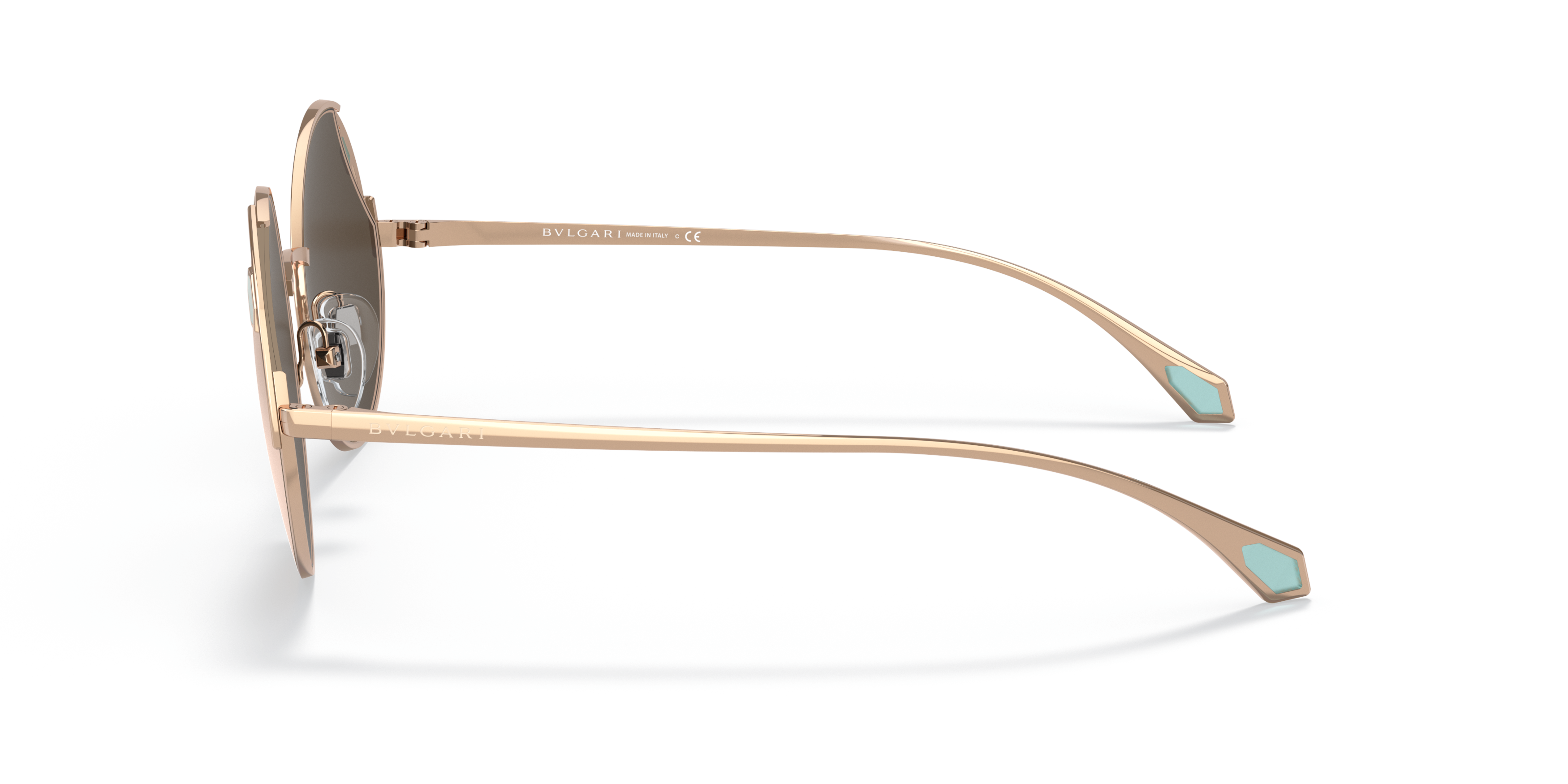 BV6159 Pink/Clear Mirror Real Rose Gold M