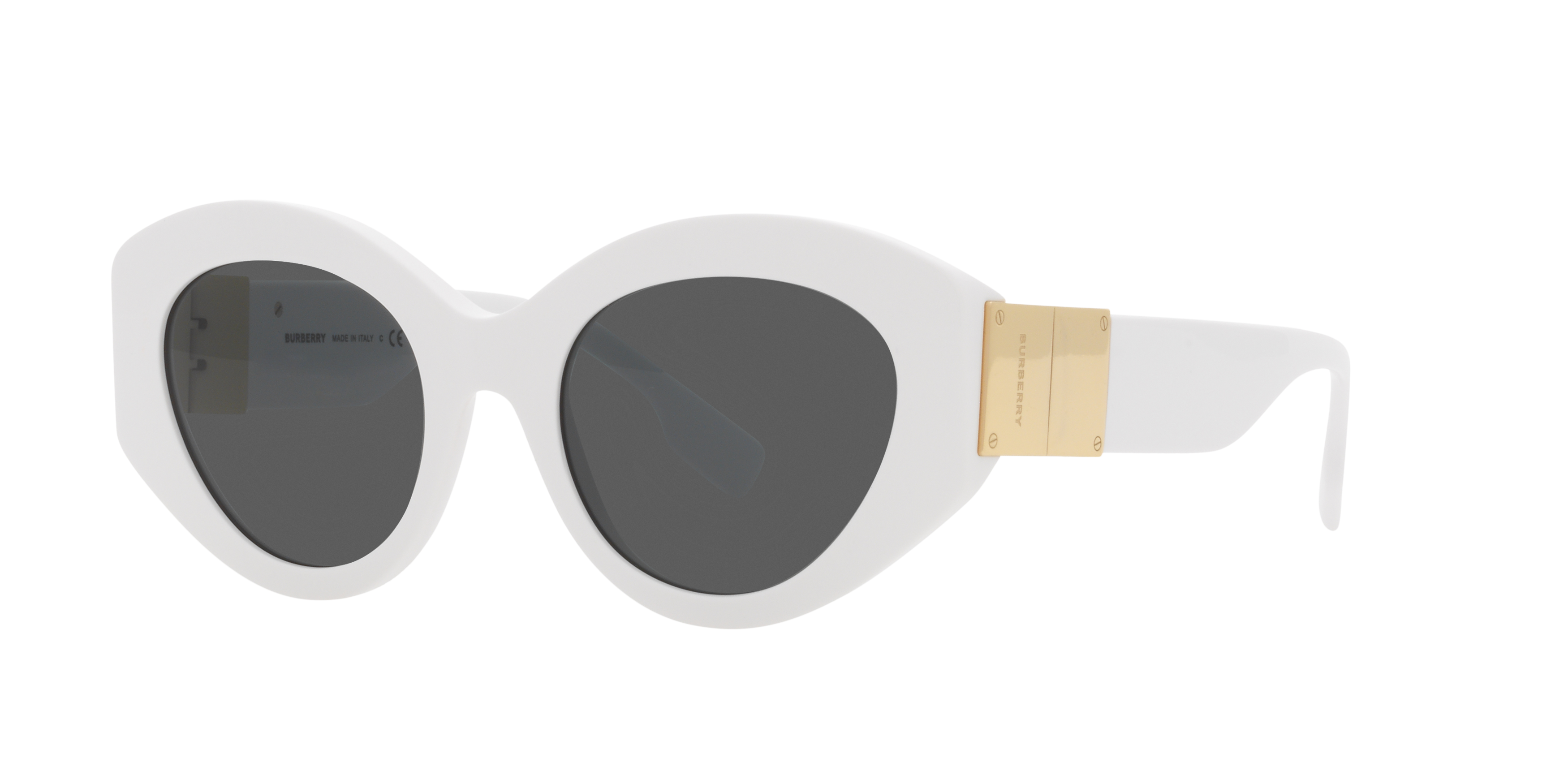 BE4361 White/Dark Grey/Polarized