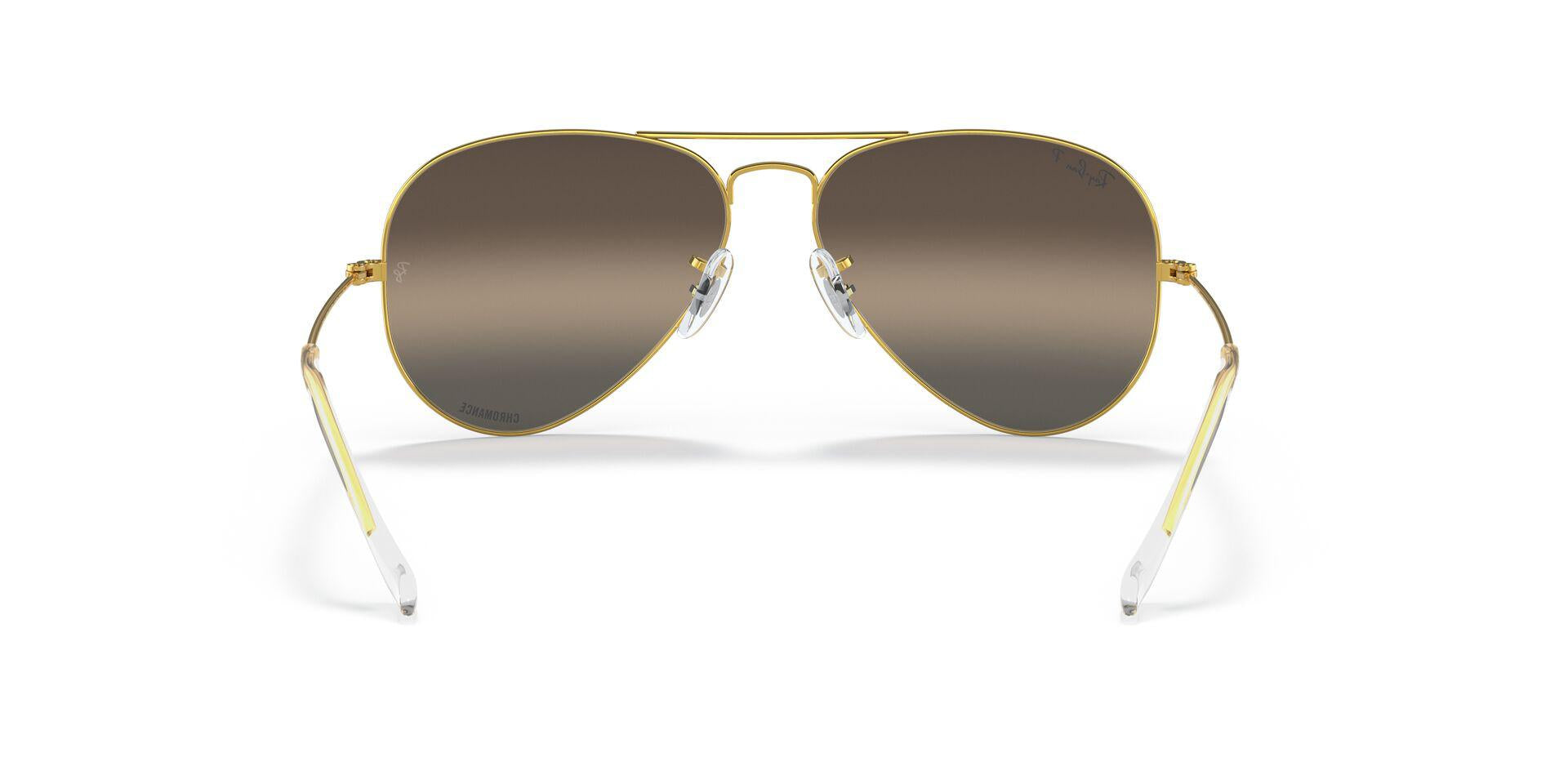 RB3025 Gold/Silver/Grey/Polarized XL
