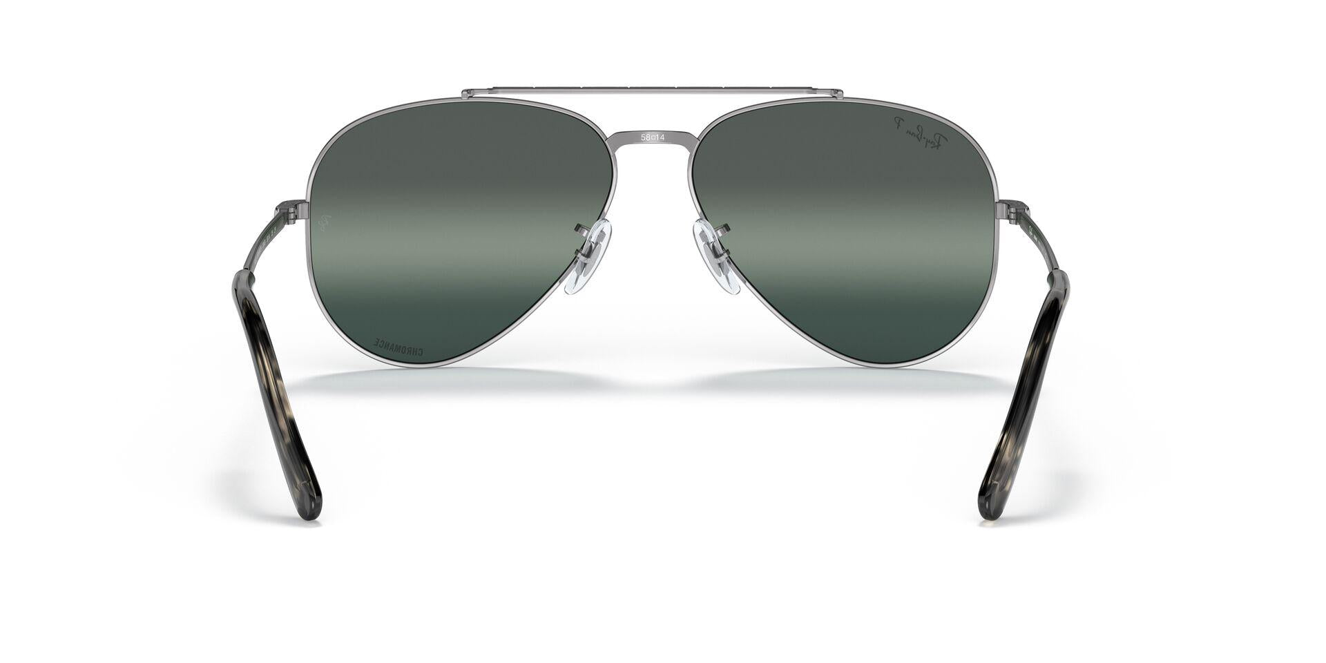 RB3625 Silver/Clear/Blue/Polarized L