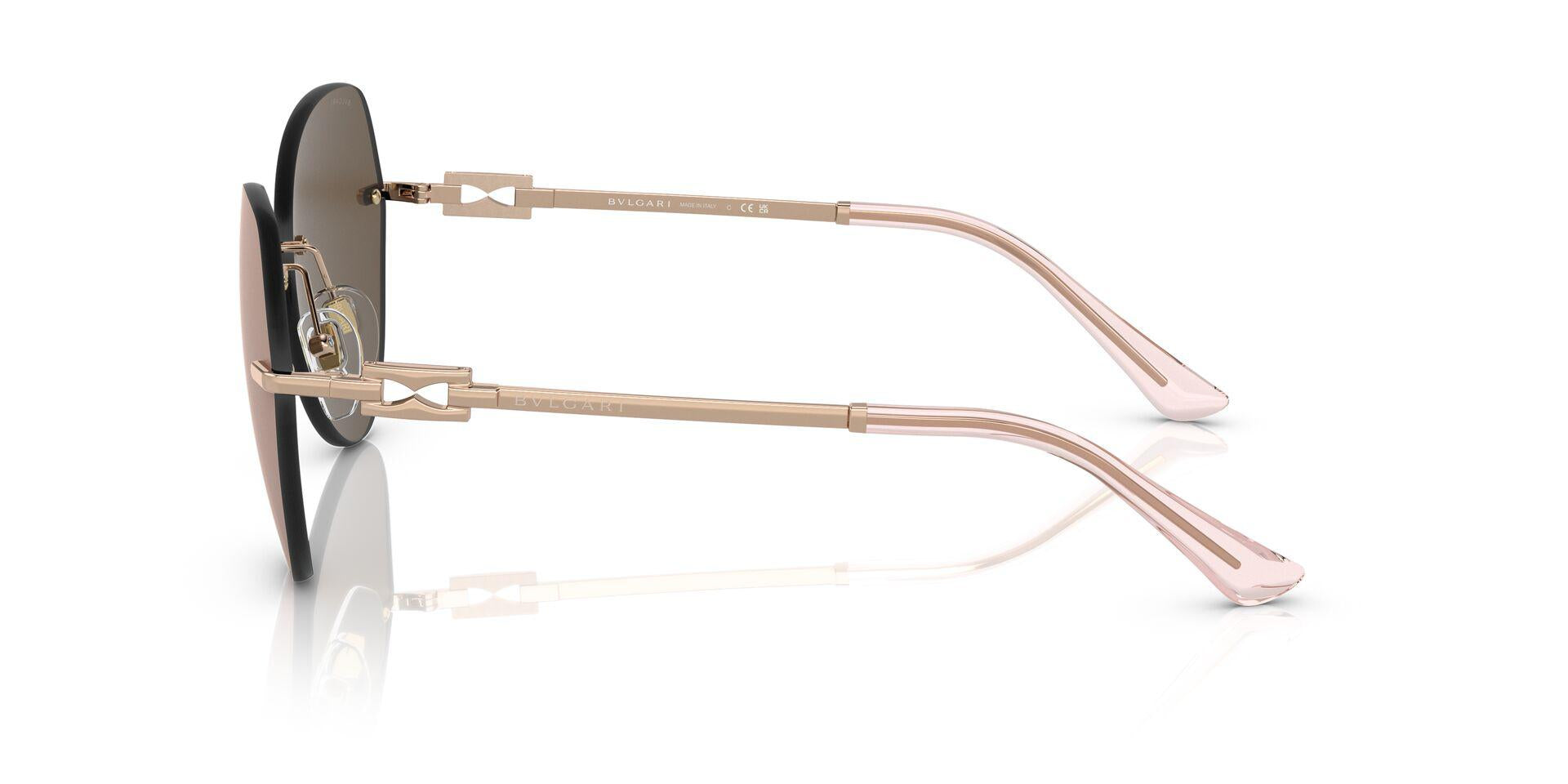 BV6183 Pink/Clear Mirror Real Rose Gold XL