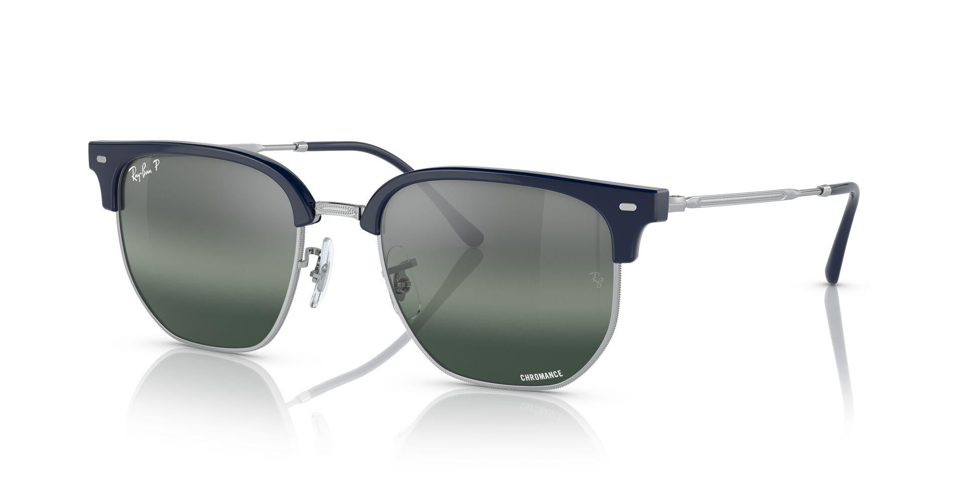 RB4416 Silver/Silver/Blue/Polarized XL