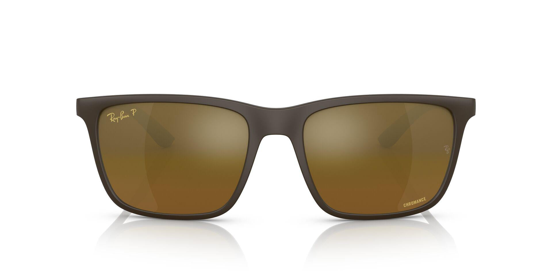 RB4385 Brown/Brown/Gold/Polarized XXL