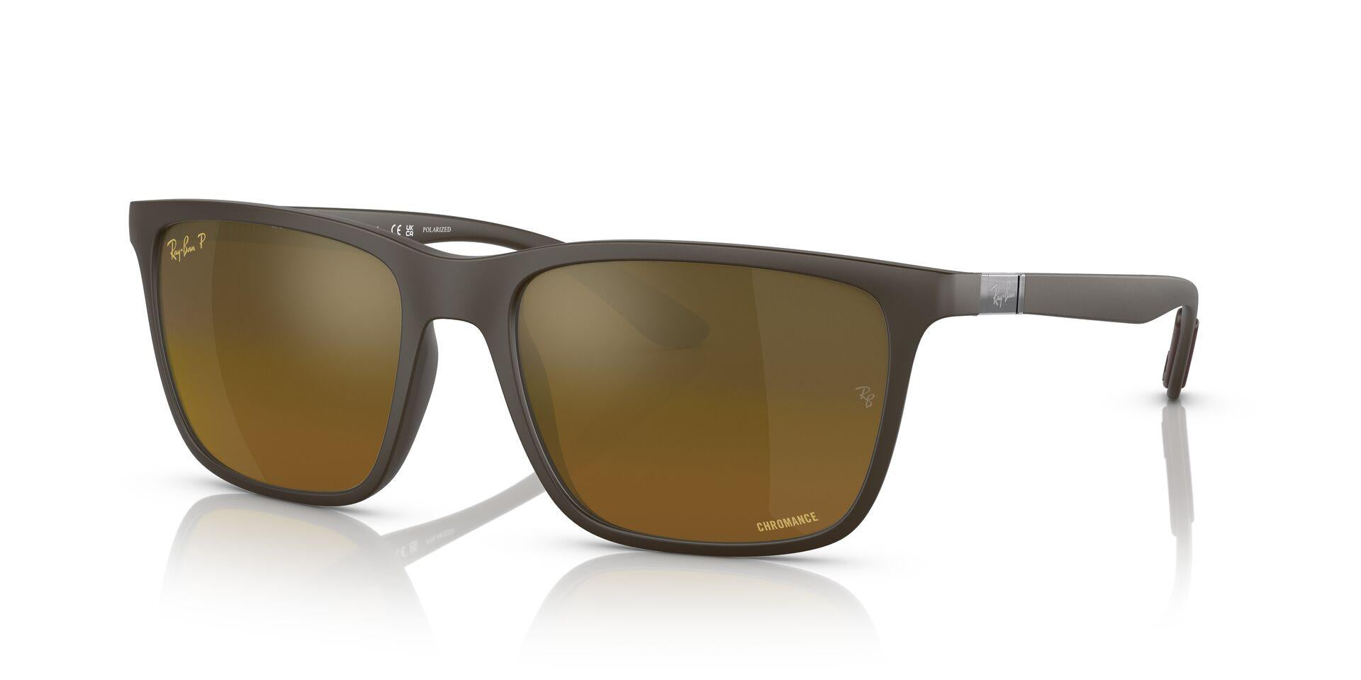 RB4385 Brown/Brown/Gold/Polarized XXL