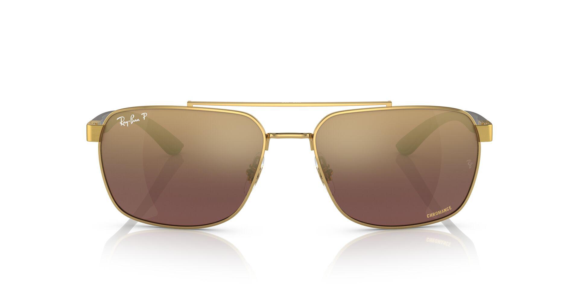 RB3701 Brown/Purple/Gold/Polarized XXL