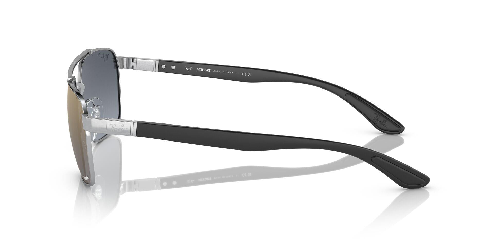 RB3701 Black/Blue/Gold/Polarized XXL