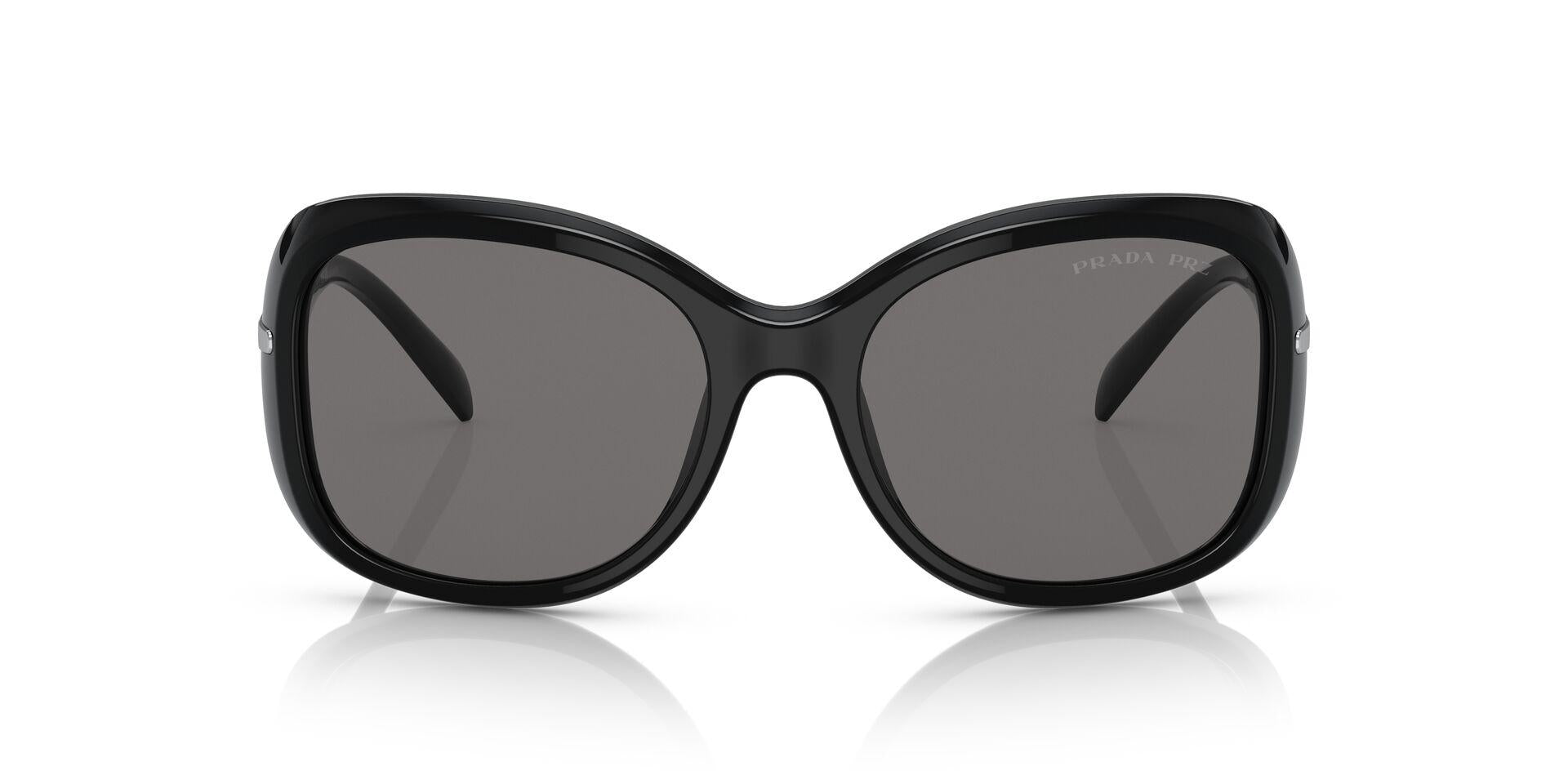 PR 04ZS Black/Polar Dark Grey/Polarized L