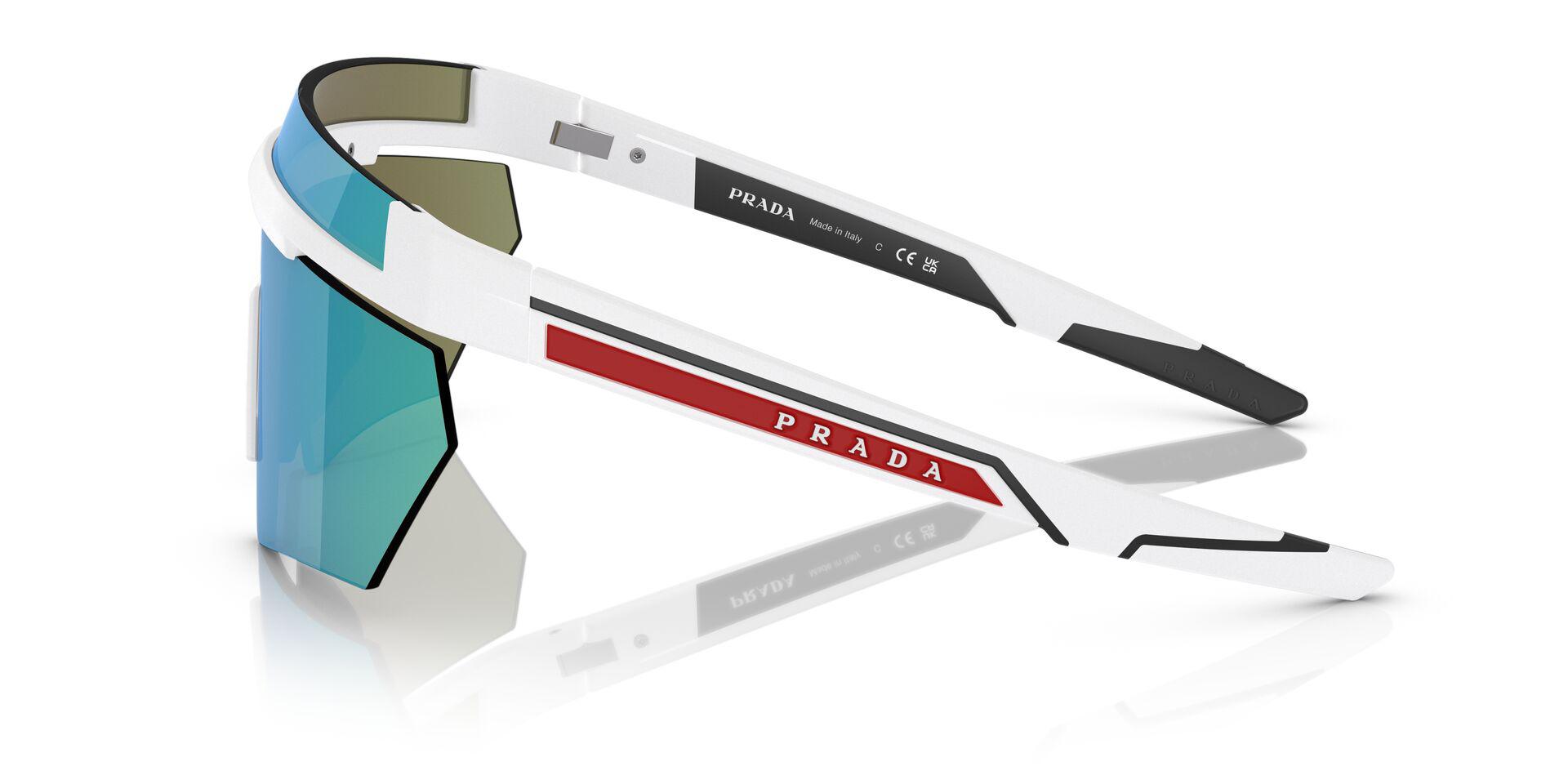 PS 01YS White/Light Green Mirror Blue L