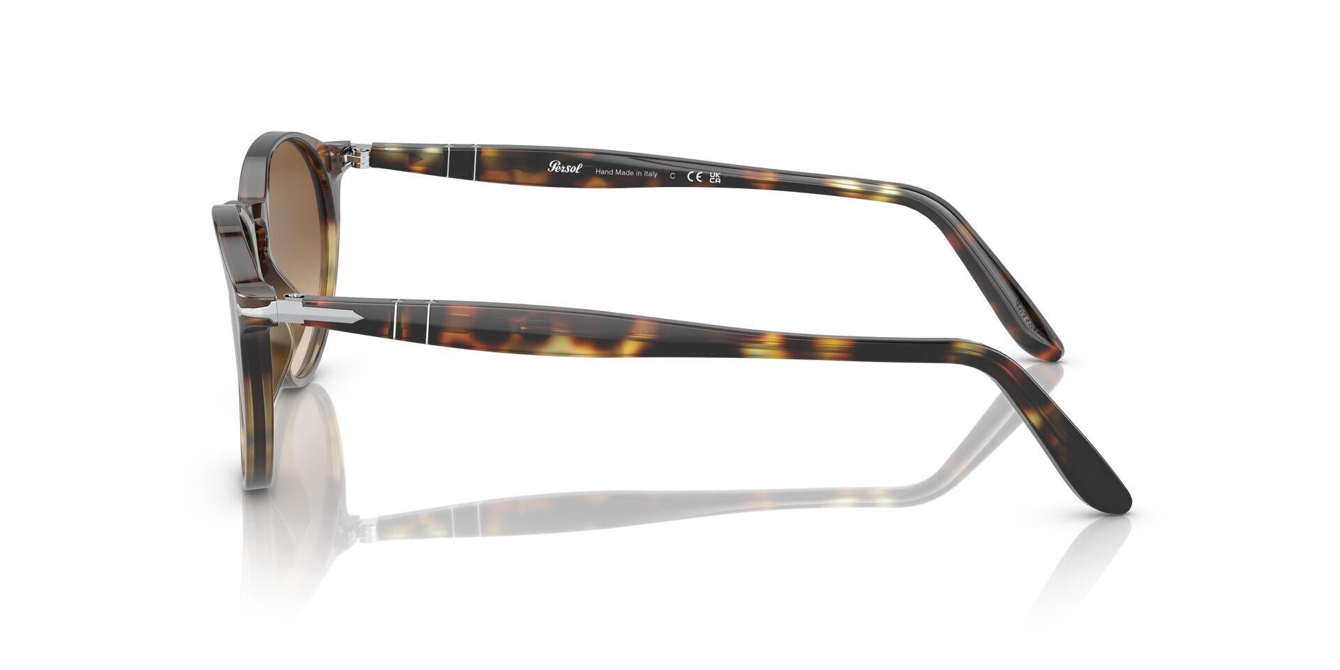 PO3092SM Tortoise/Clear Gradient Brown S