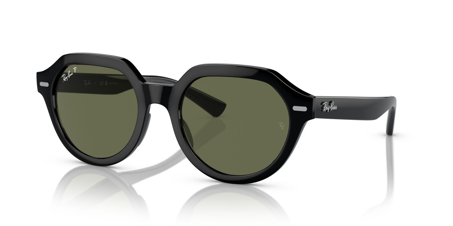 RB4399 Black/Green/Polarized XL