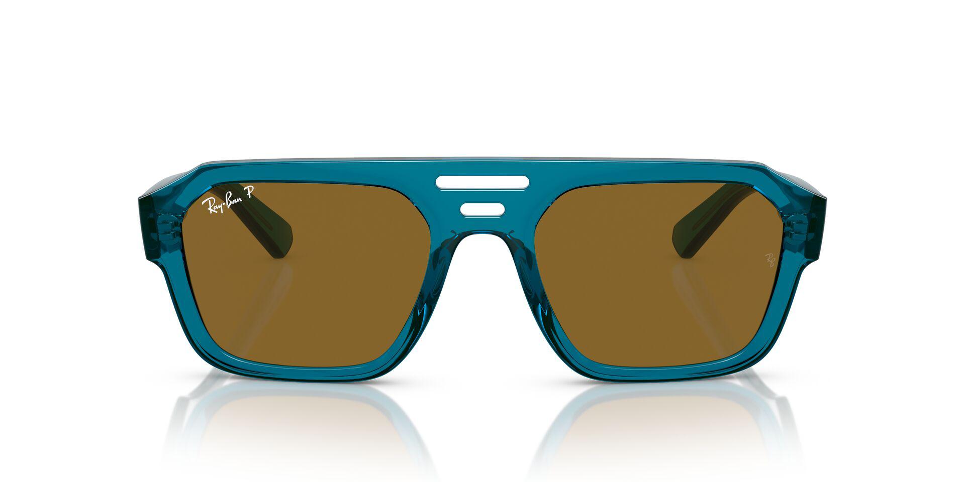 RB4397 Blue/Dark Brown/Polarized M