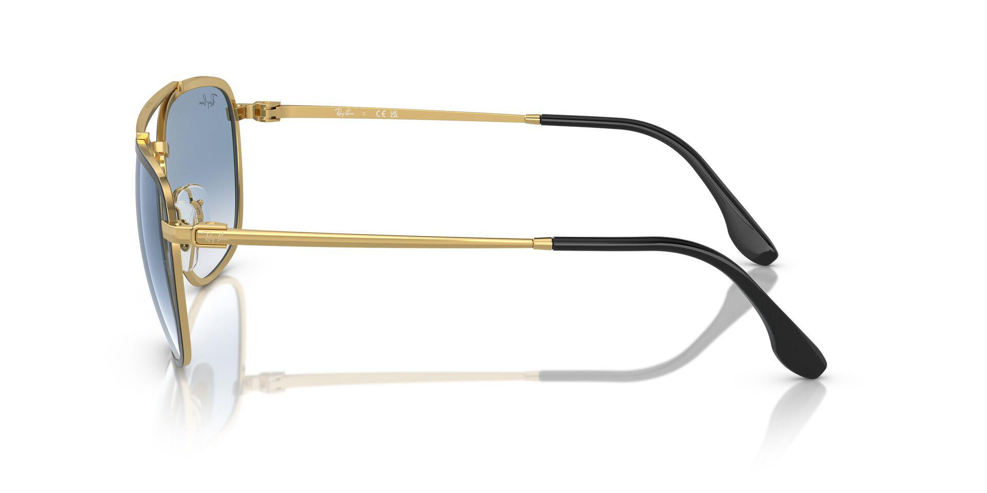 RB3708 Gold/Light Blue L