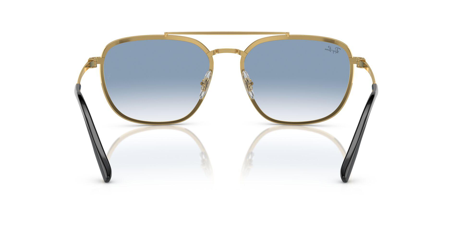 RB3708 Gold/Light Blue L