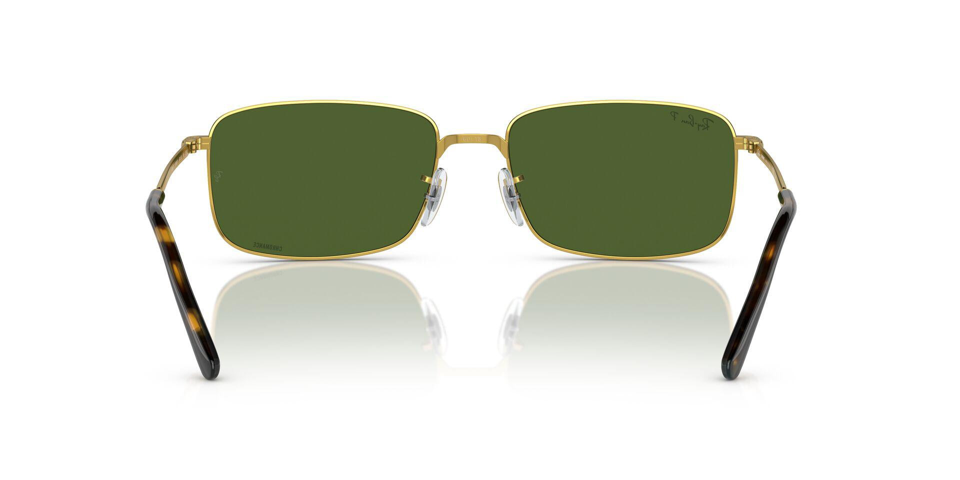 RB3717 Gold/Dark Green/Polarized XL