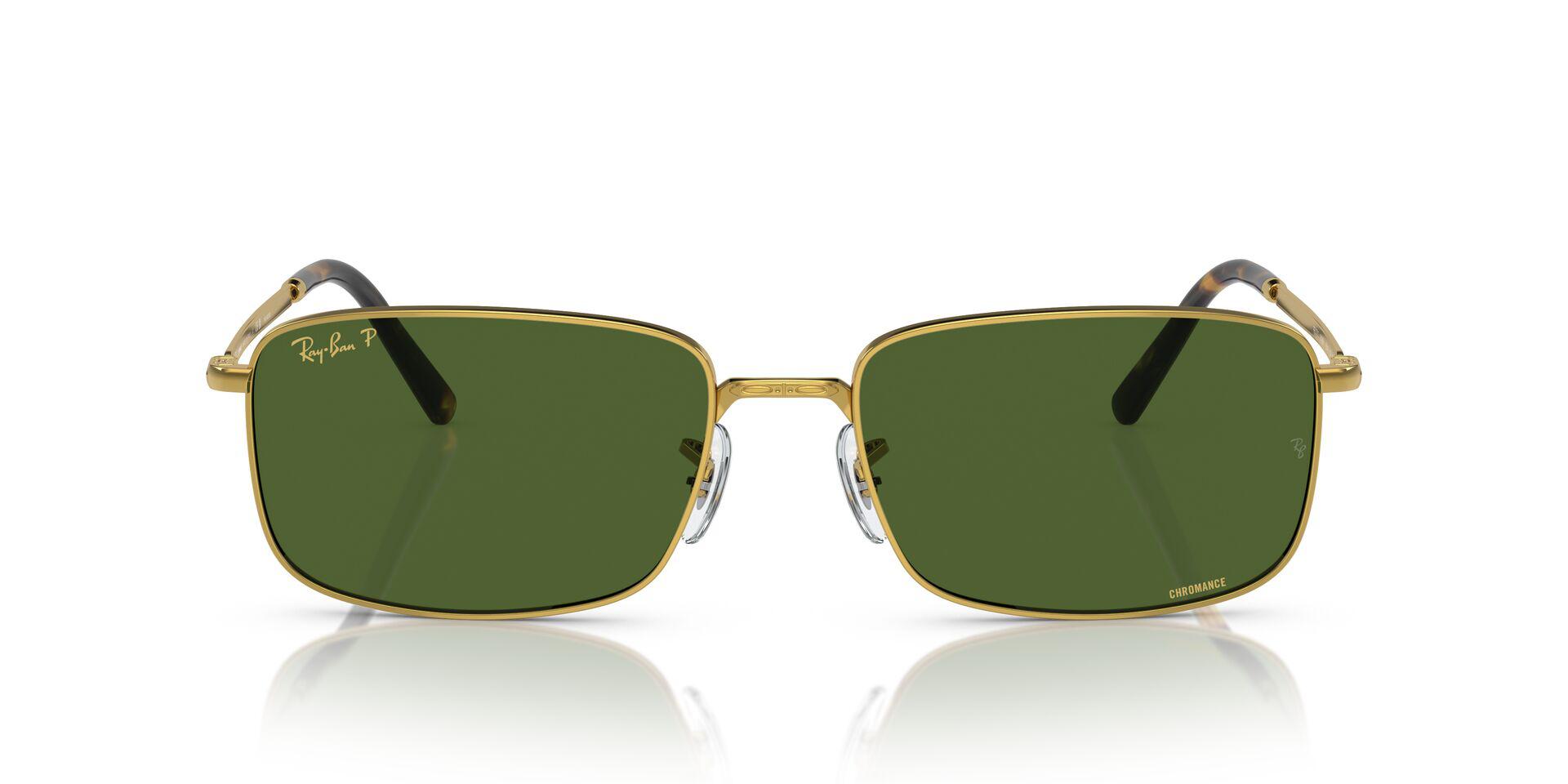 RB3717 Gold/Dark Green/Polarized XL