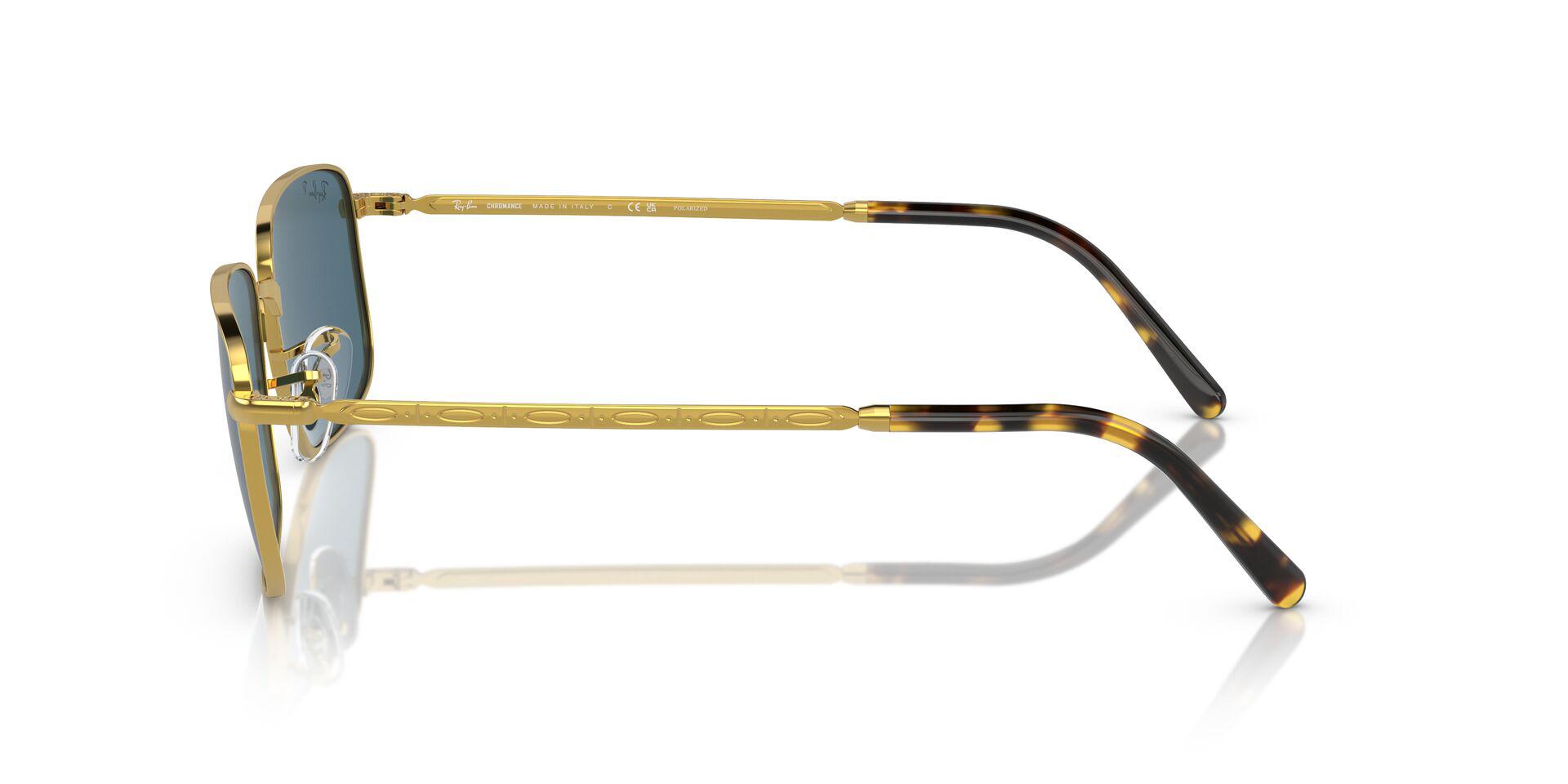 RB3717 Gold/Blue/Polarized XL