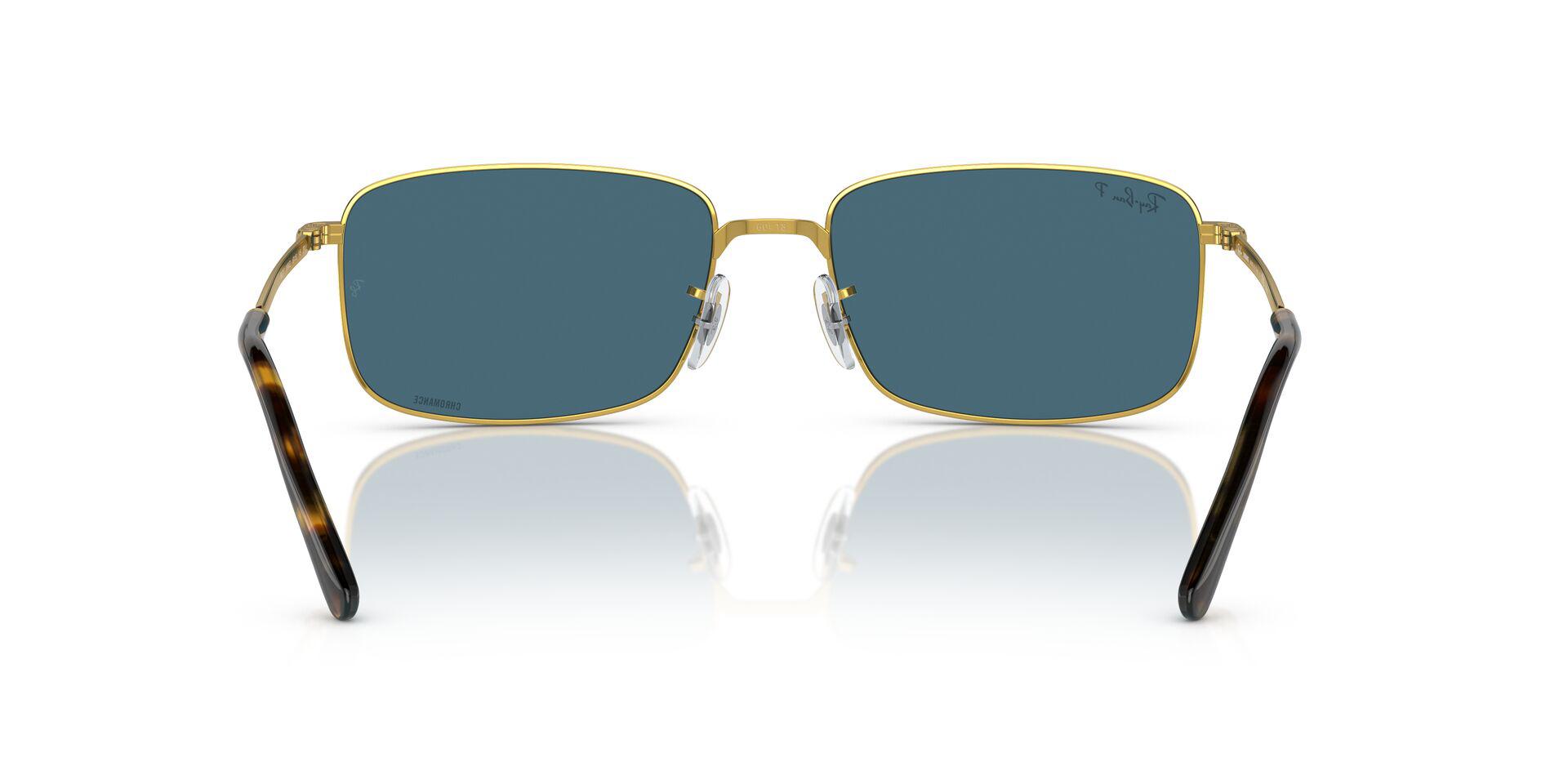RB3717 Gold/Blue/Polarized XL