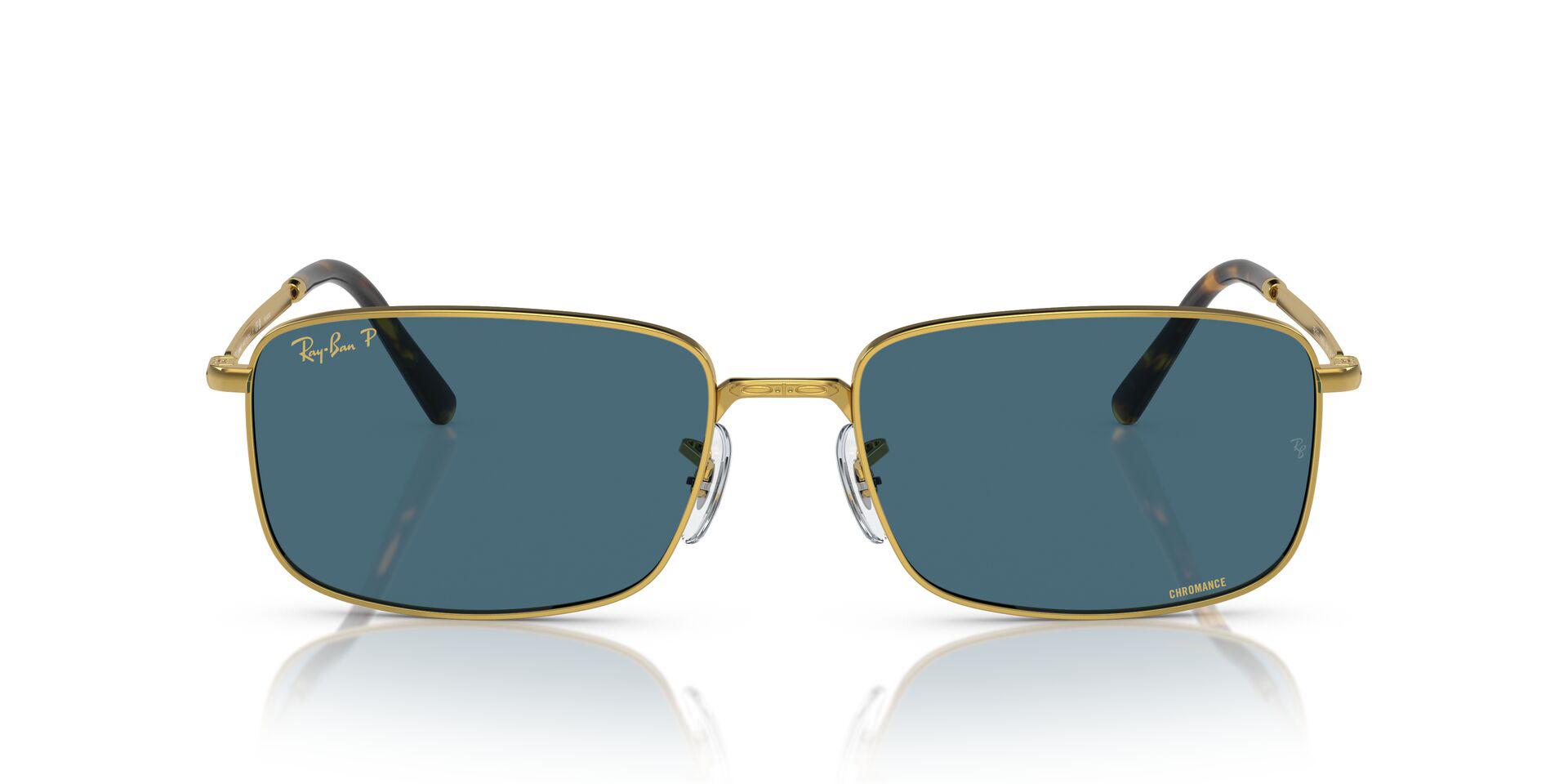 RB3717 Gold/Blue/Polarized XL