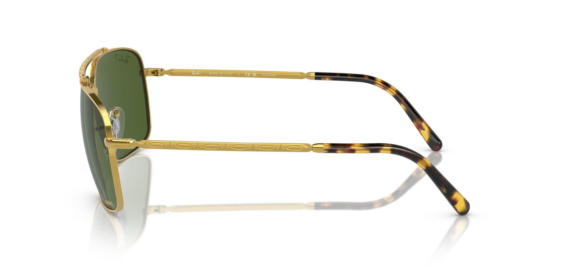 RB3796 Gold/Dark Green/Polarized L