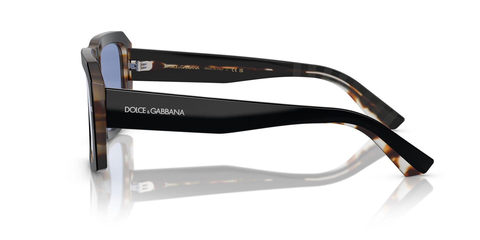 DG4430 Black/Light Blue Mirror Silver M