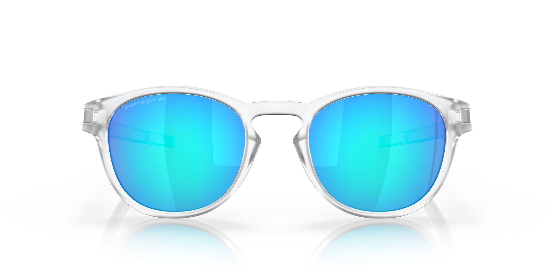 OO9265 White/Prizm Sapphire Polarized L