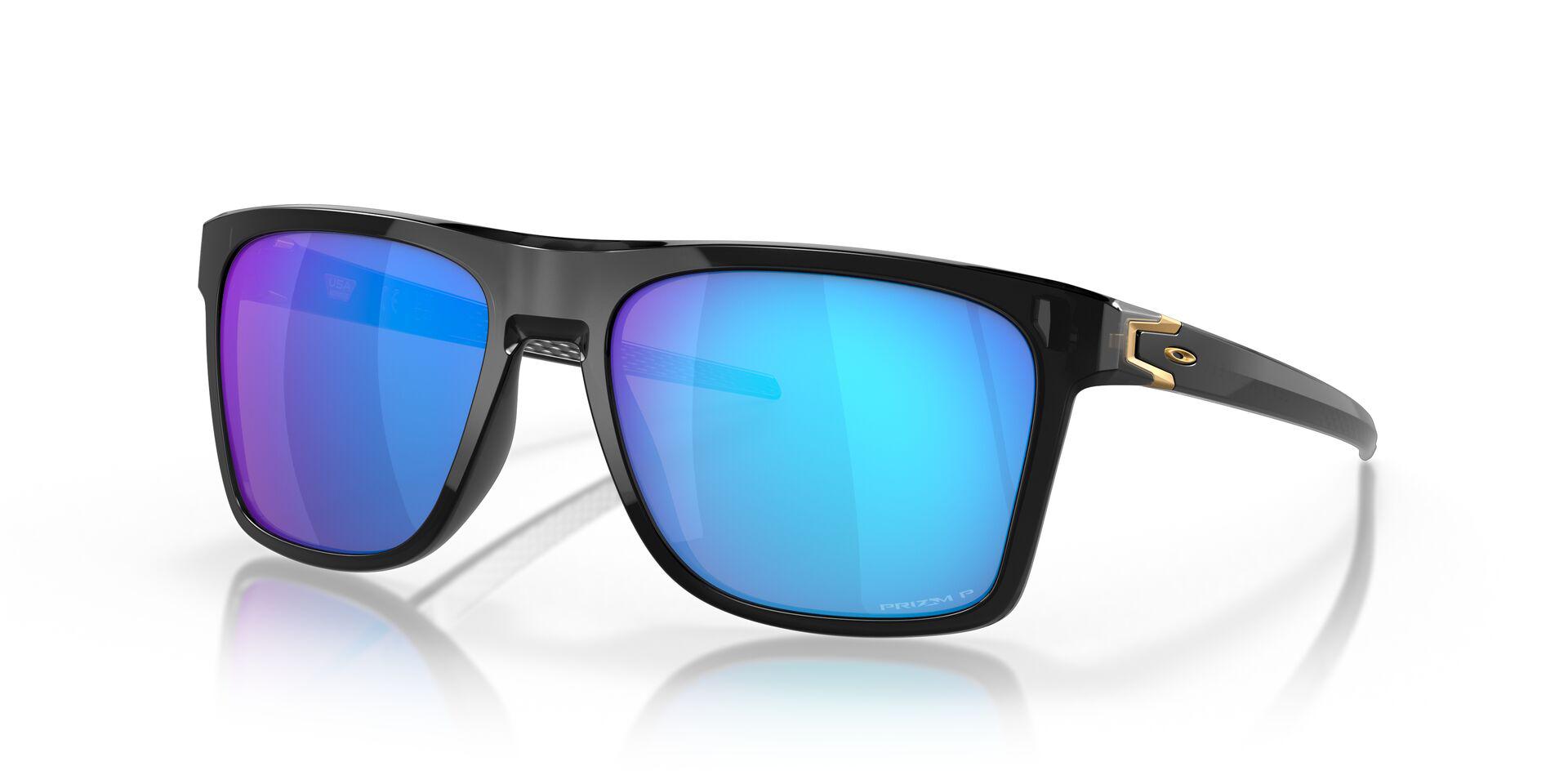OO9100 Black/Prizm Sapphire Polarized L