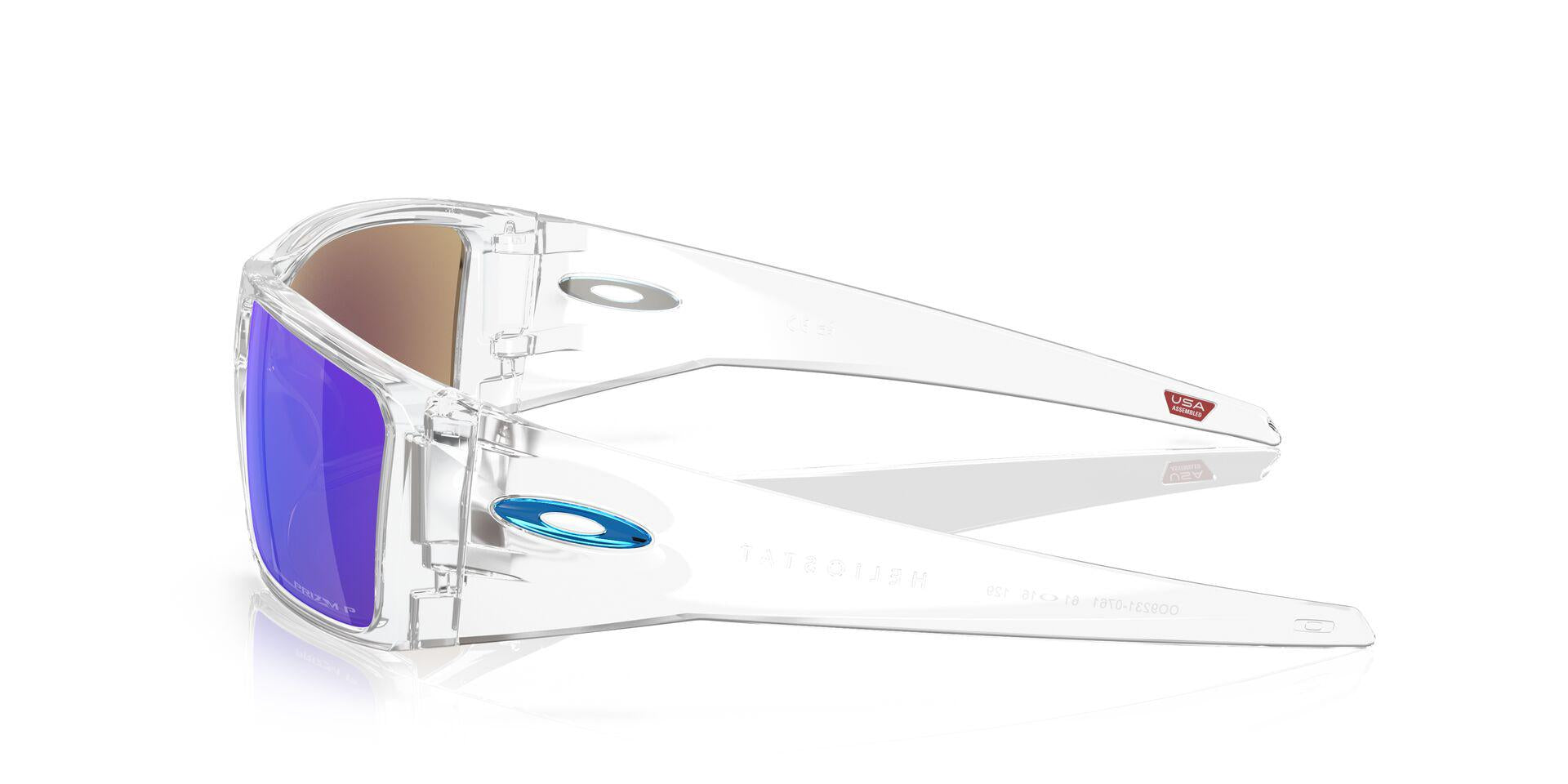 OO9231 Transparent/Prizm Sapphire Polarized S