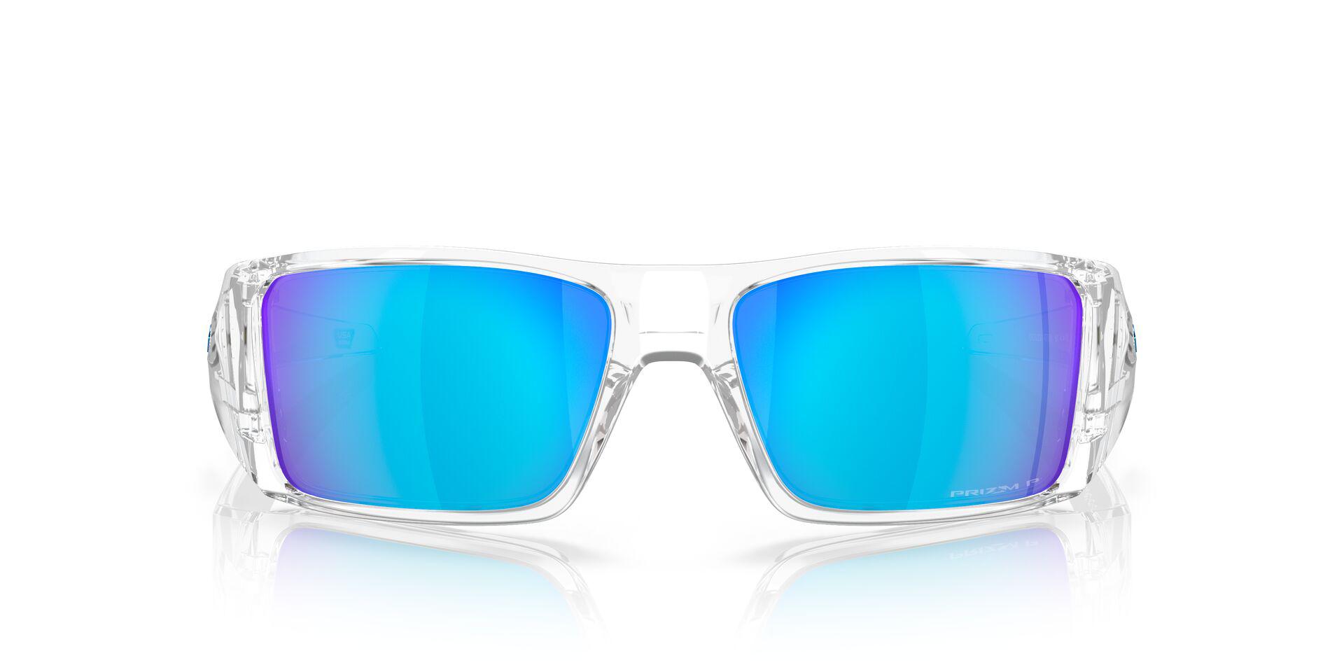 OO9231 Transparent/Prizm Sapphire Polarized S