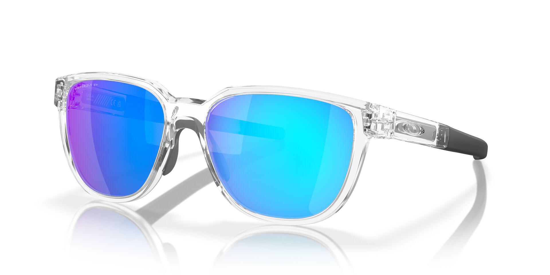 OO9250 Transparent/Prizm Sapphire Polarized L