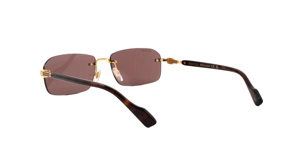 GG1221S Gucci Gold/Brown