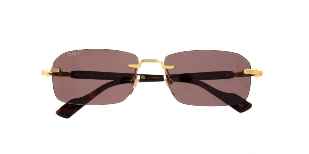 GG1221S Gucci Gold/Brown