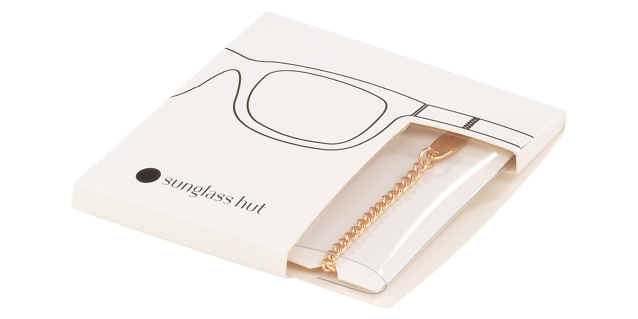 Sunglass Hut Collection, Gold Sunglass Chain
