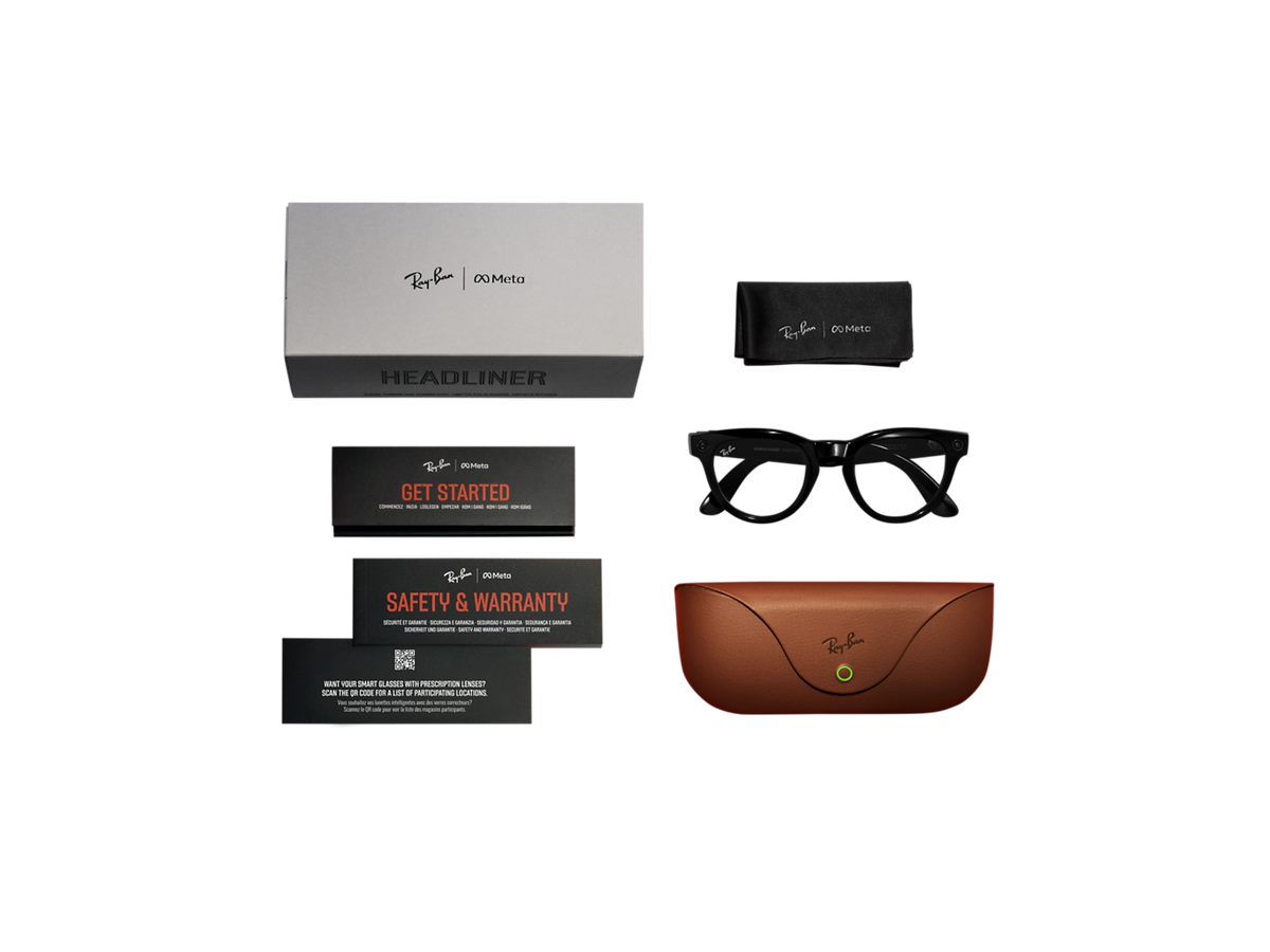 RW4009 Ray-Ban | Meta Headliner Black M