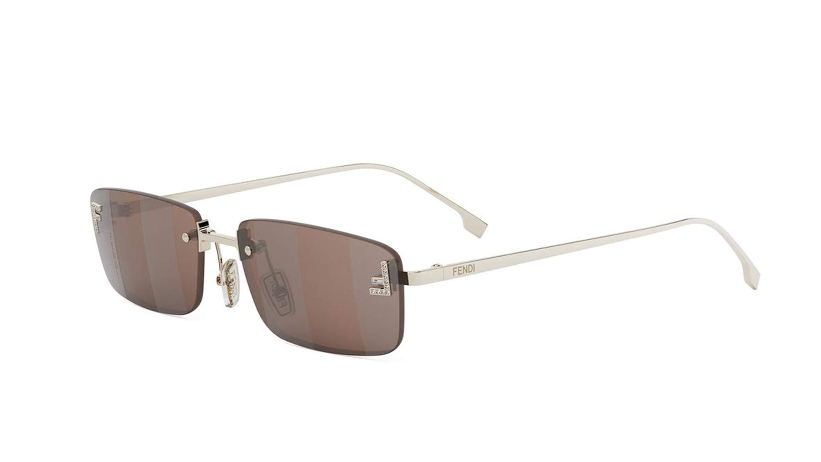 FE4172US First Crystal Fendi Gold/Marron M