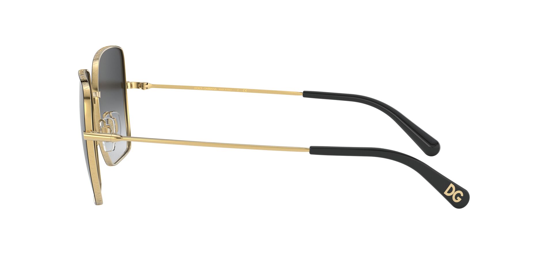 DG2242 Gold/Light Grey Gradient Black L