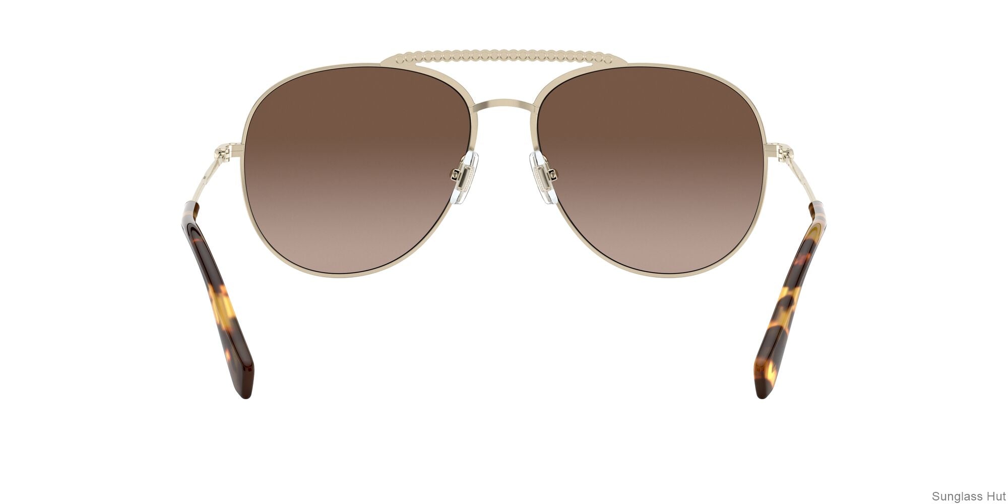 MU 53VS Gold/Gradient Brown Mirror Silver L