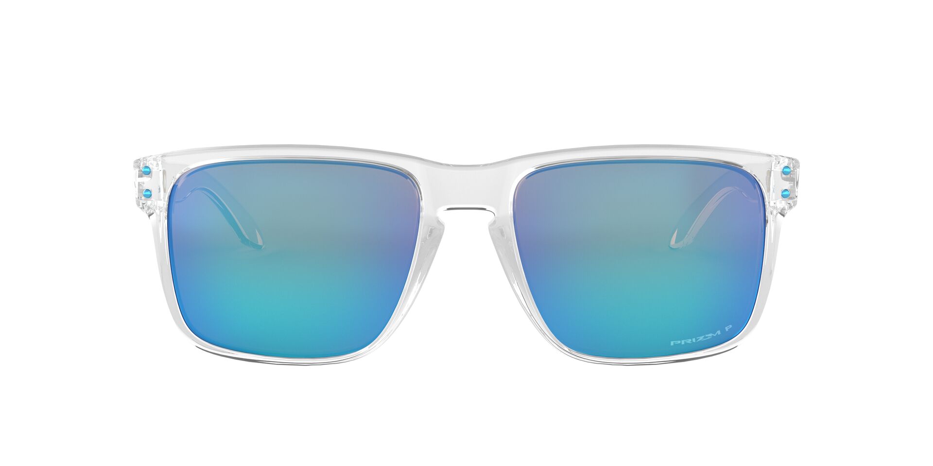 OO9417 Transparent/Prizm Sapphire Polarized L