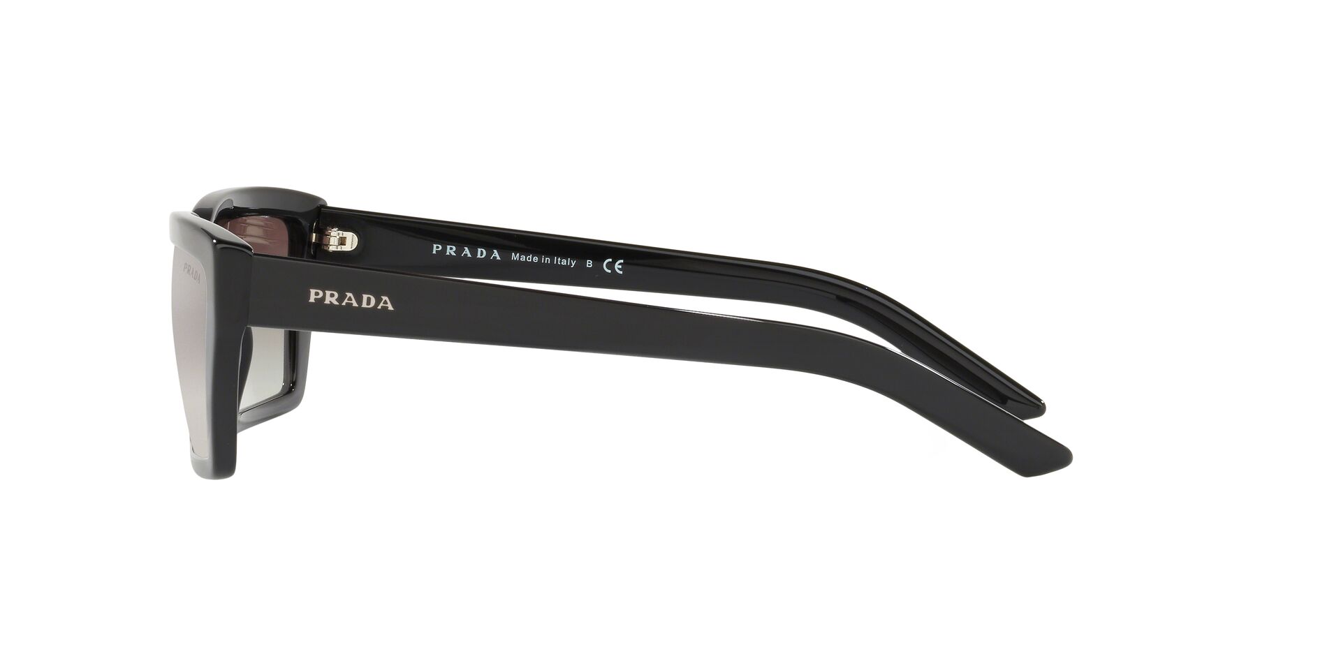 PR 04VS Black/Gradient Grey Mirror Silver M