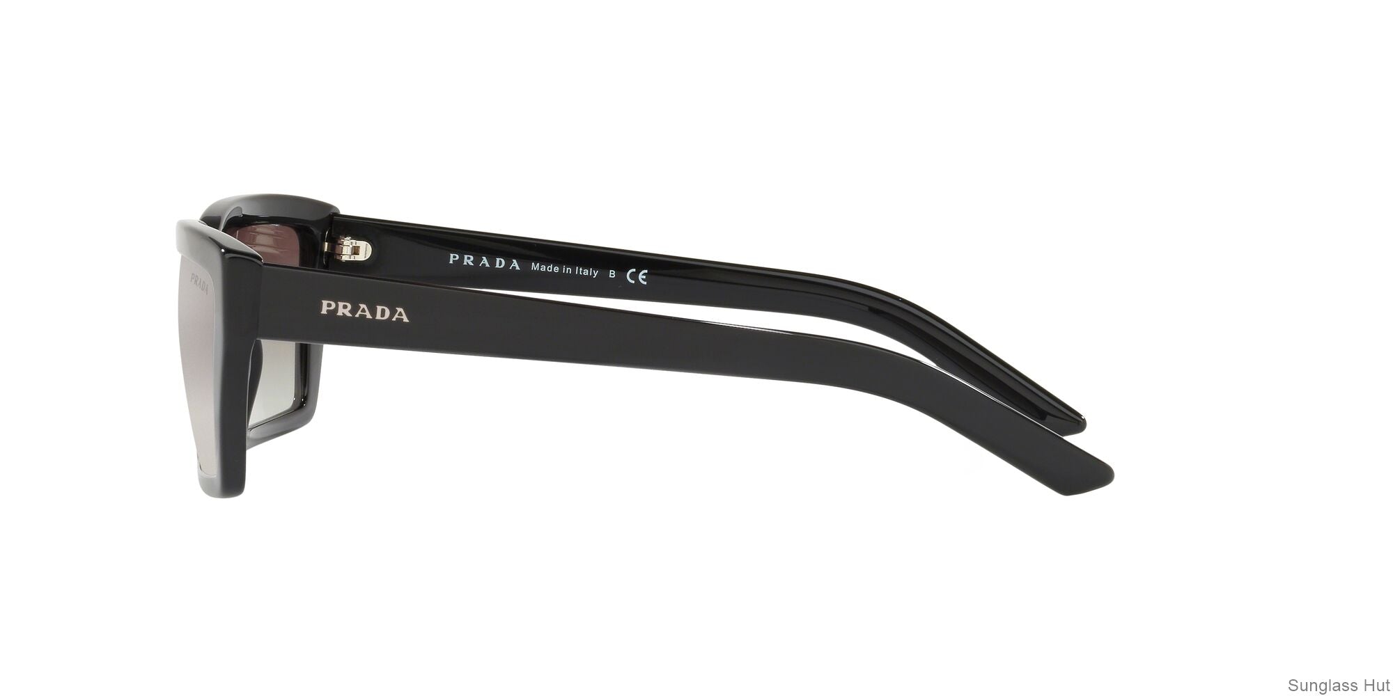 PR 04VS Black/Gradient Grey Mirror Silver M